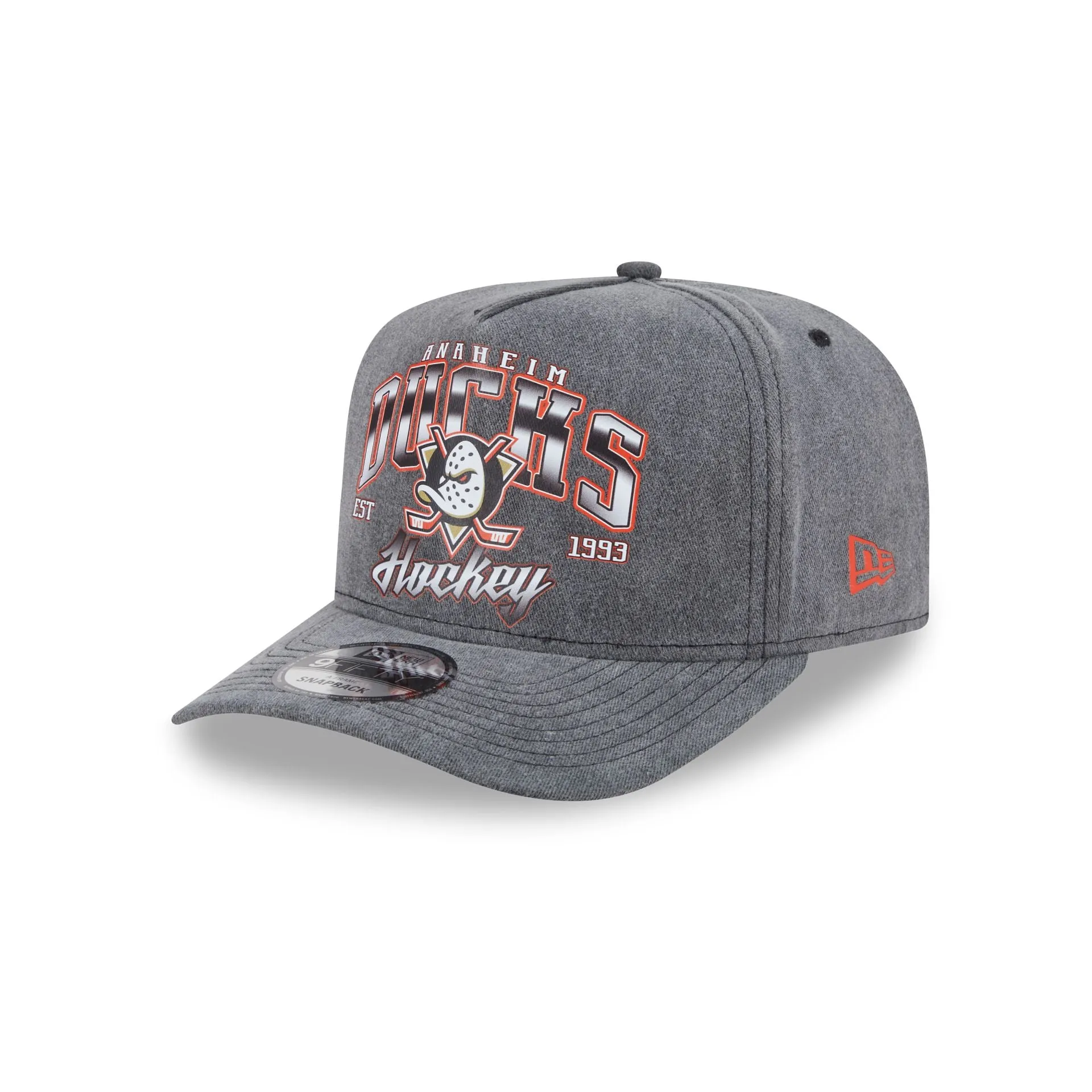 Anaheim Ducks Washed 9FIFTY A-Frame Snapback Hat sold by New Era