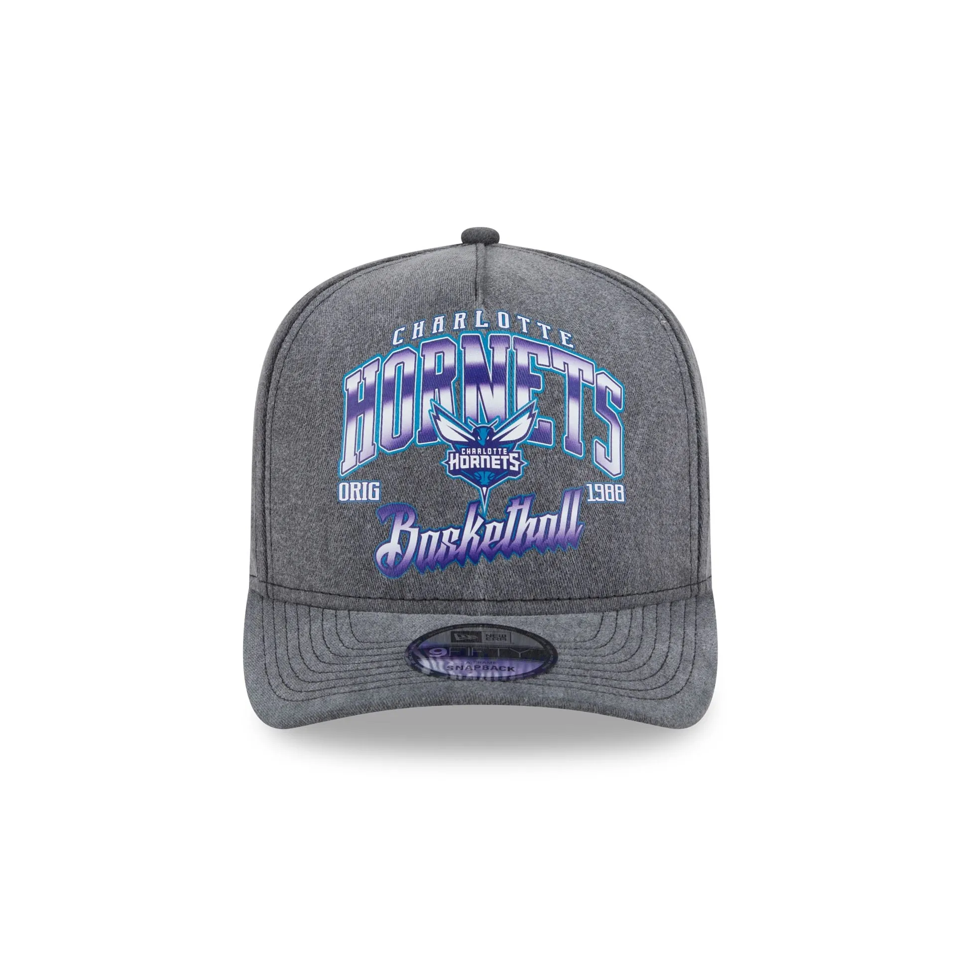 Charlotte Hornets Washed 9FIFTY A-Frame Snapback Hat sold by New Era product image thumbnail 2