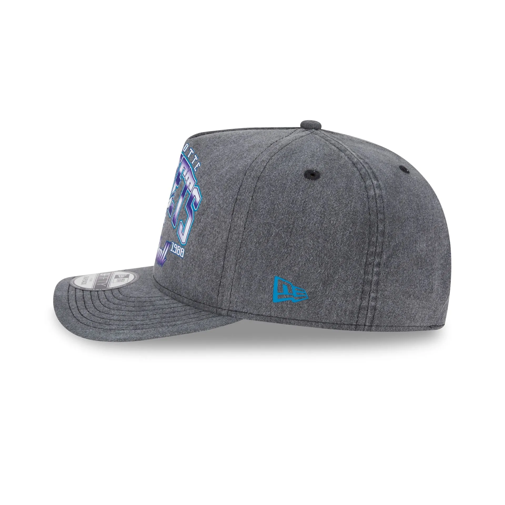 Charlotte Hornets Washed 9FIFTY A-Frame Snapback Hat sold by New Era product image thumbnail 4
