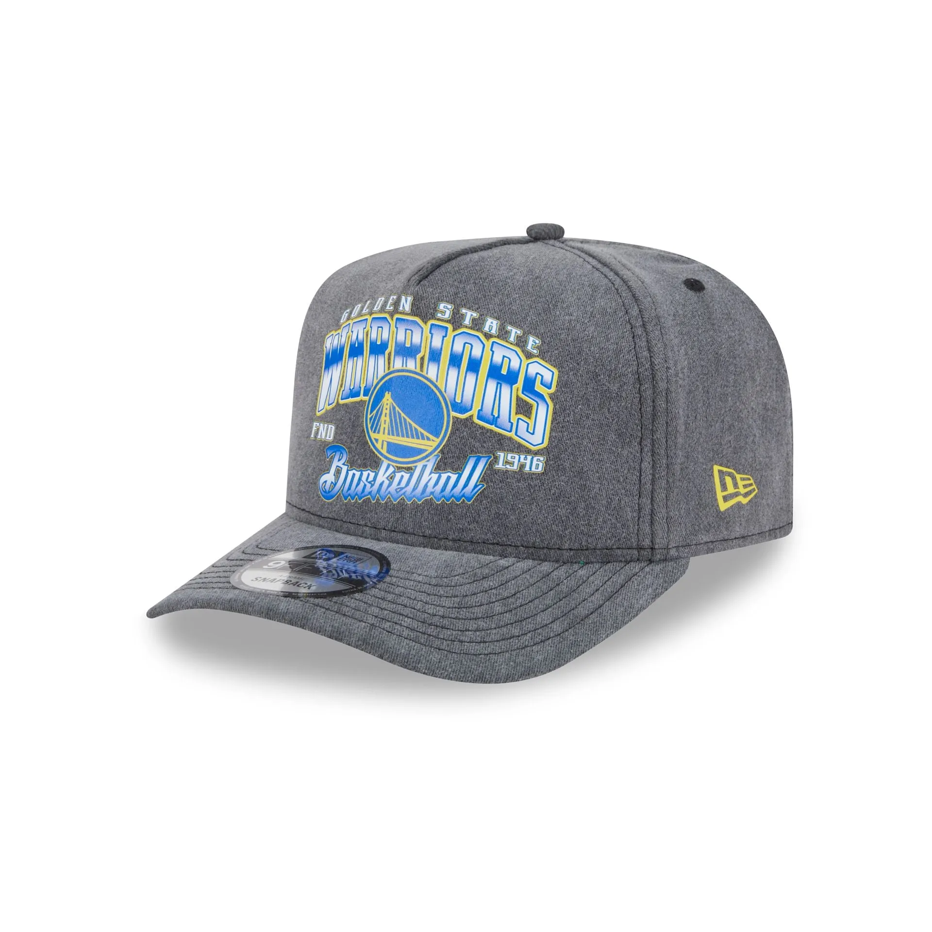Golden State Warriors Washed 9FIFTY A-Frame Snapback Hat sold by New Era