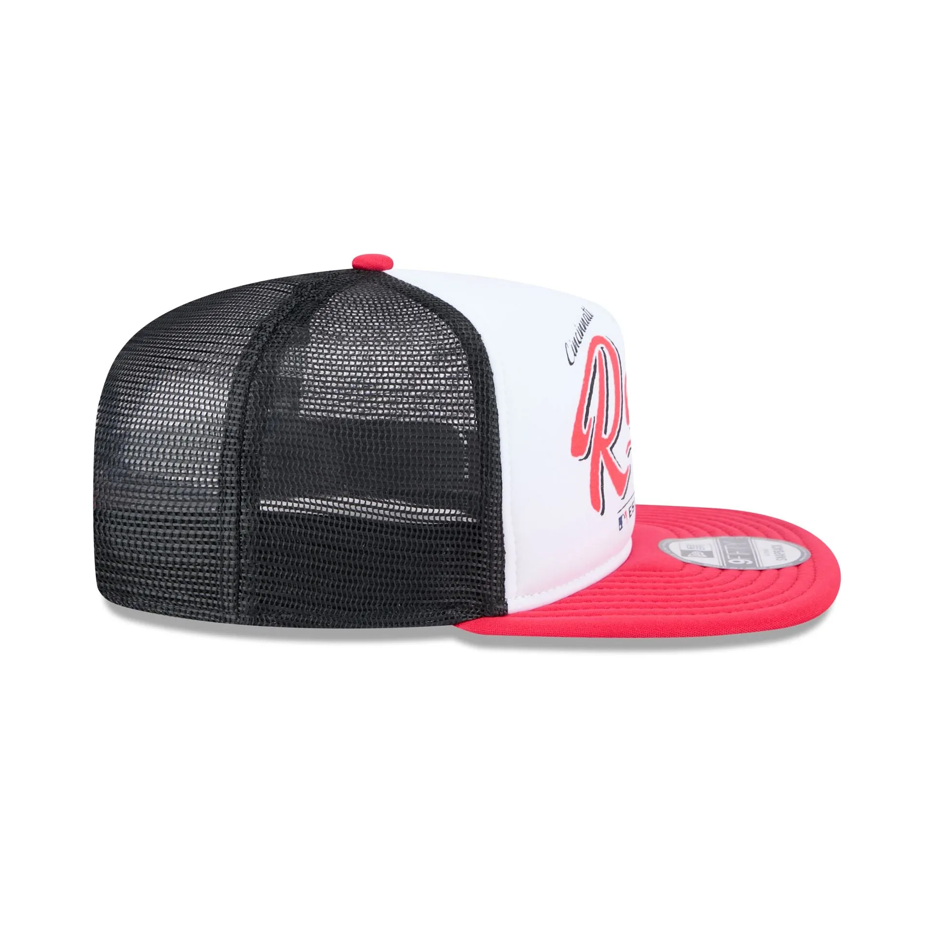 Cincinnati Reds Retro Script 9FIFTY A-Frame Trucker Hat sold by New Era product image thumbnail 5
