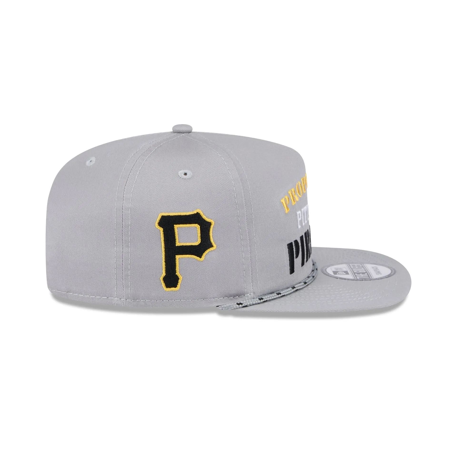 Pittsburgh Pirates Vintage Gray Rope Golfer Hat sold by New Era product image thumbnail 4
