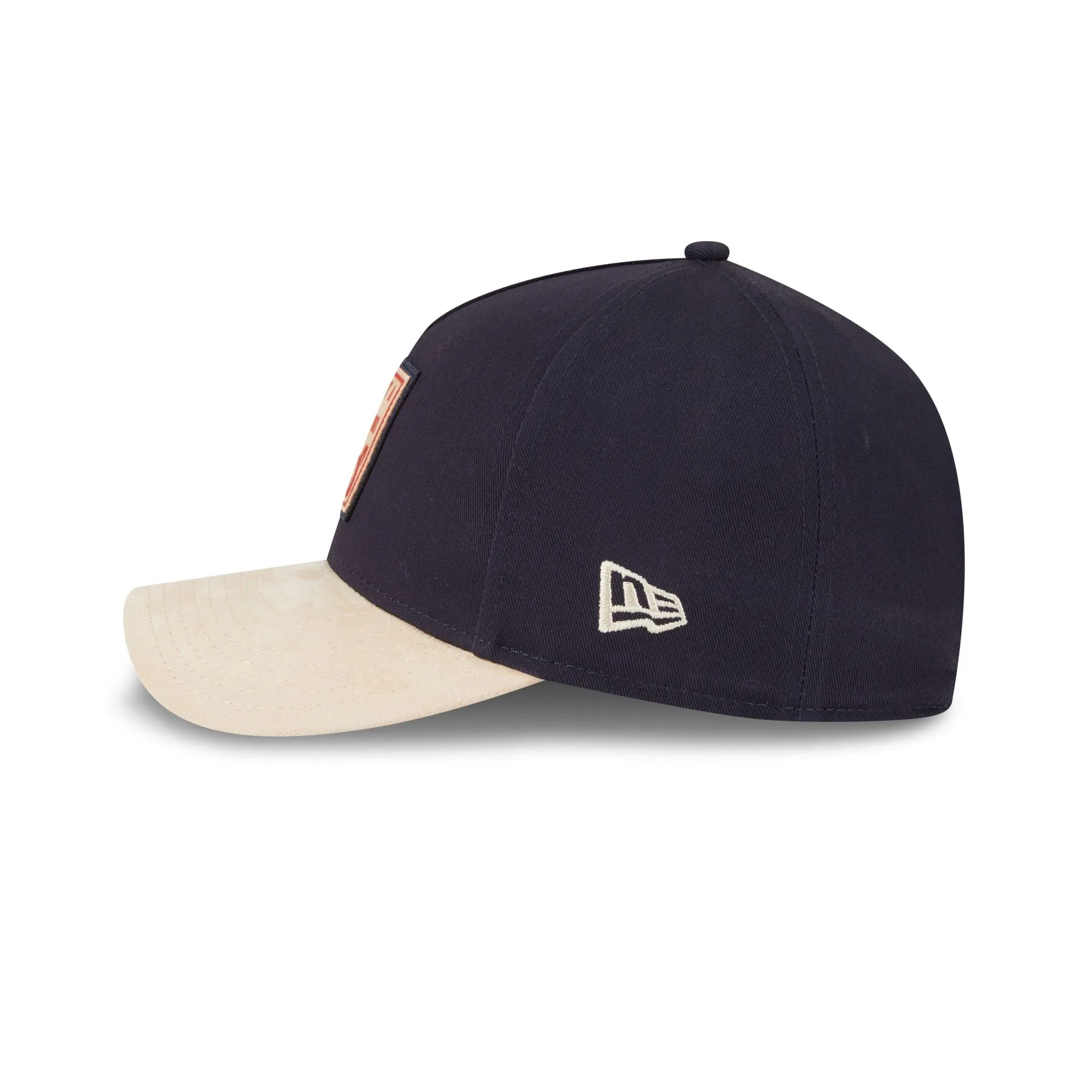 Atlanta Braves Suede Patch 9FORTY M-Crown A-Frame Adjustable Hat sold by New Era product image thumbnail 4