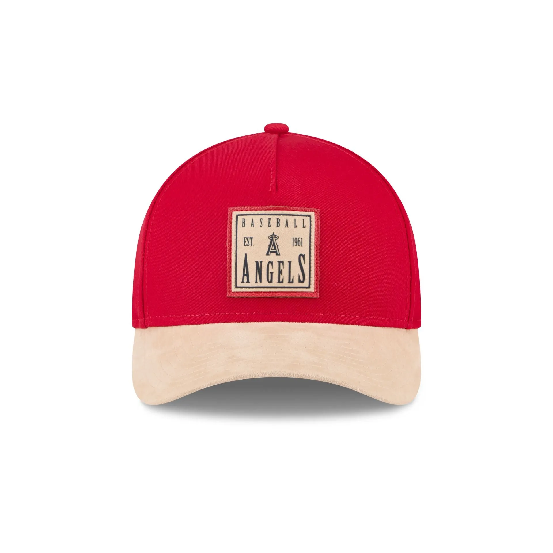 Los Angeles Angels Suede Patch 9FORTY M-Crown A-Frame Adjustable Hat sold by New Era product image thumbnail 2