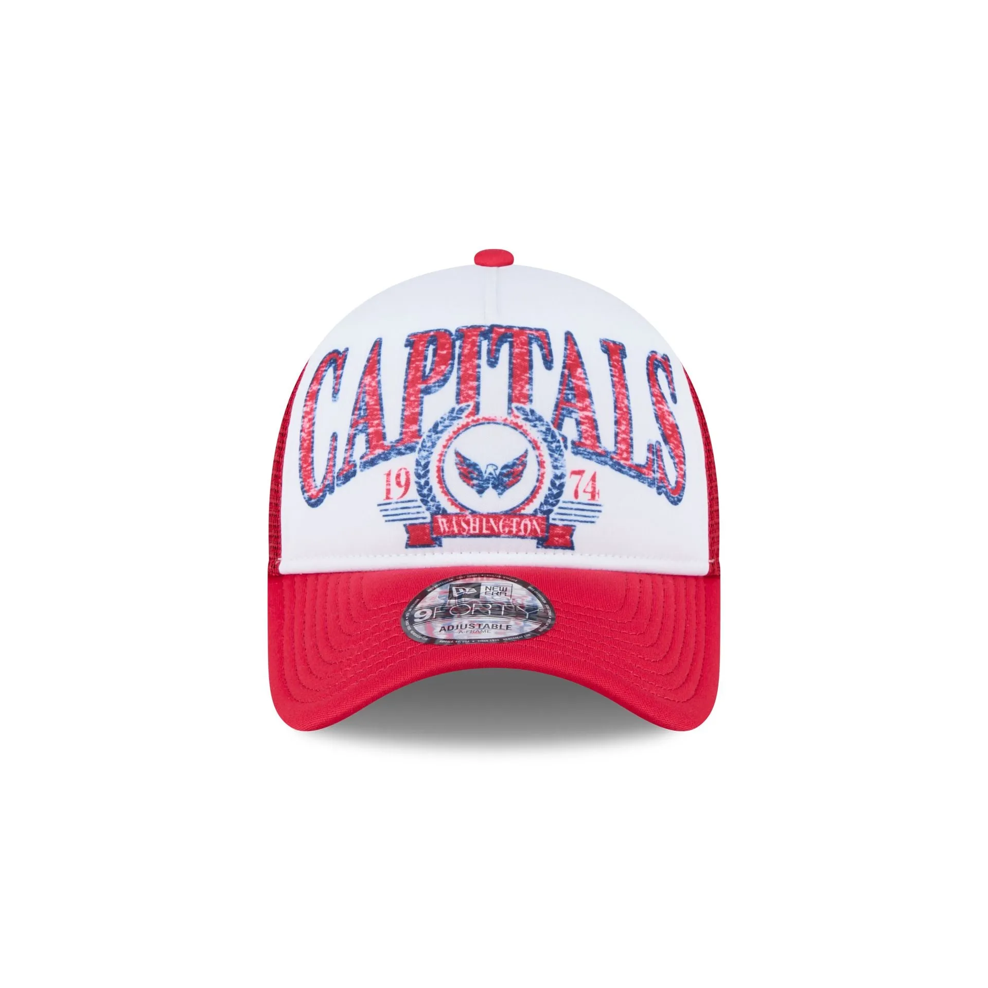 Washington Capitals Distressed 9FORTY A-Frame Trucker Hat sold by New Era product image thumbnail 2