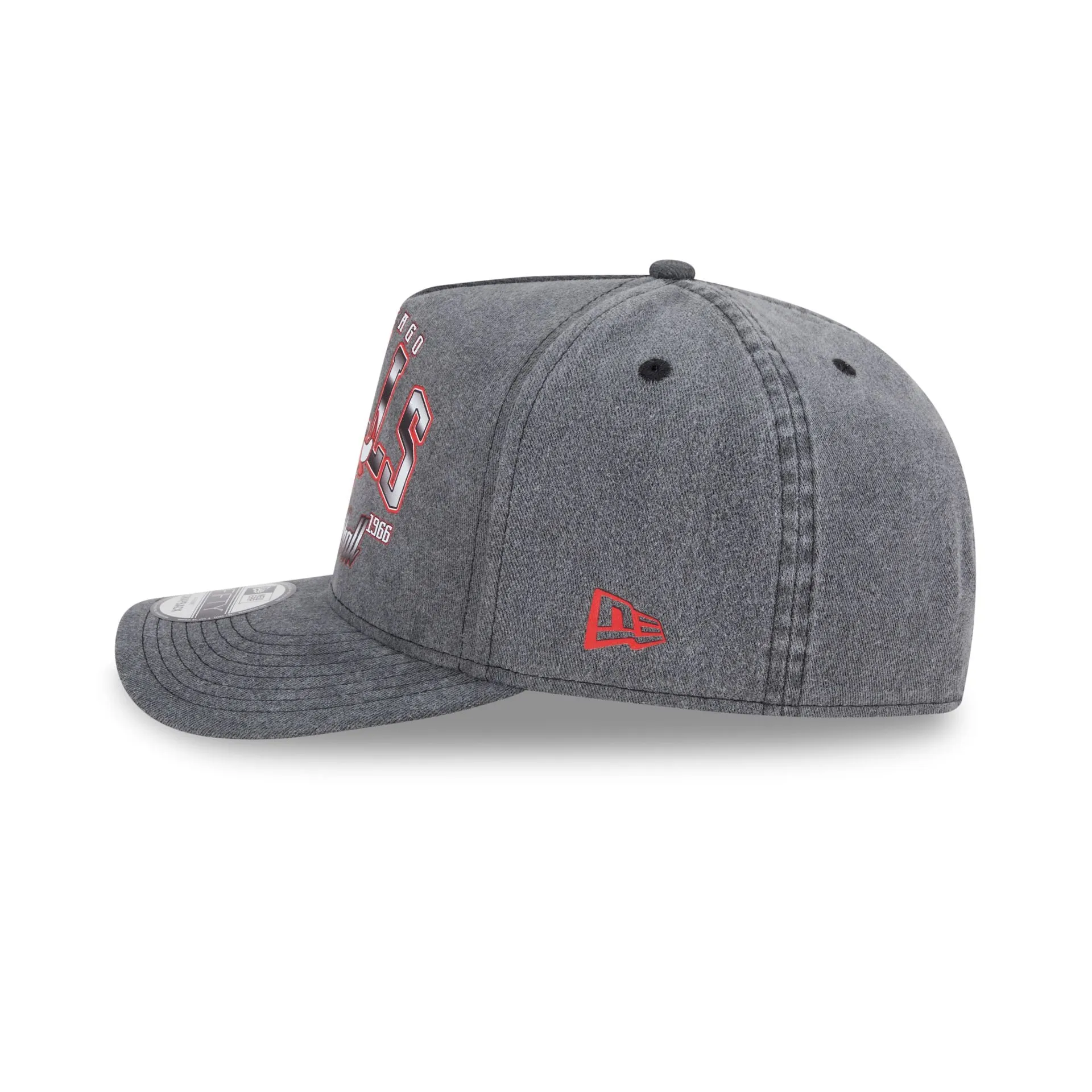Chicago Bulls Washed 9FIFTY A-Frame Snapback Hat sold by New Era product image thumbnail 4