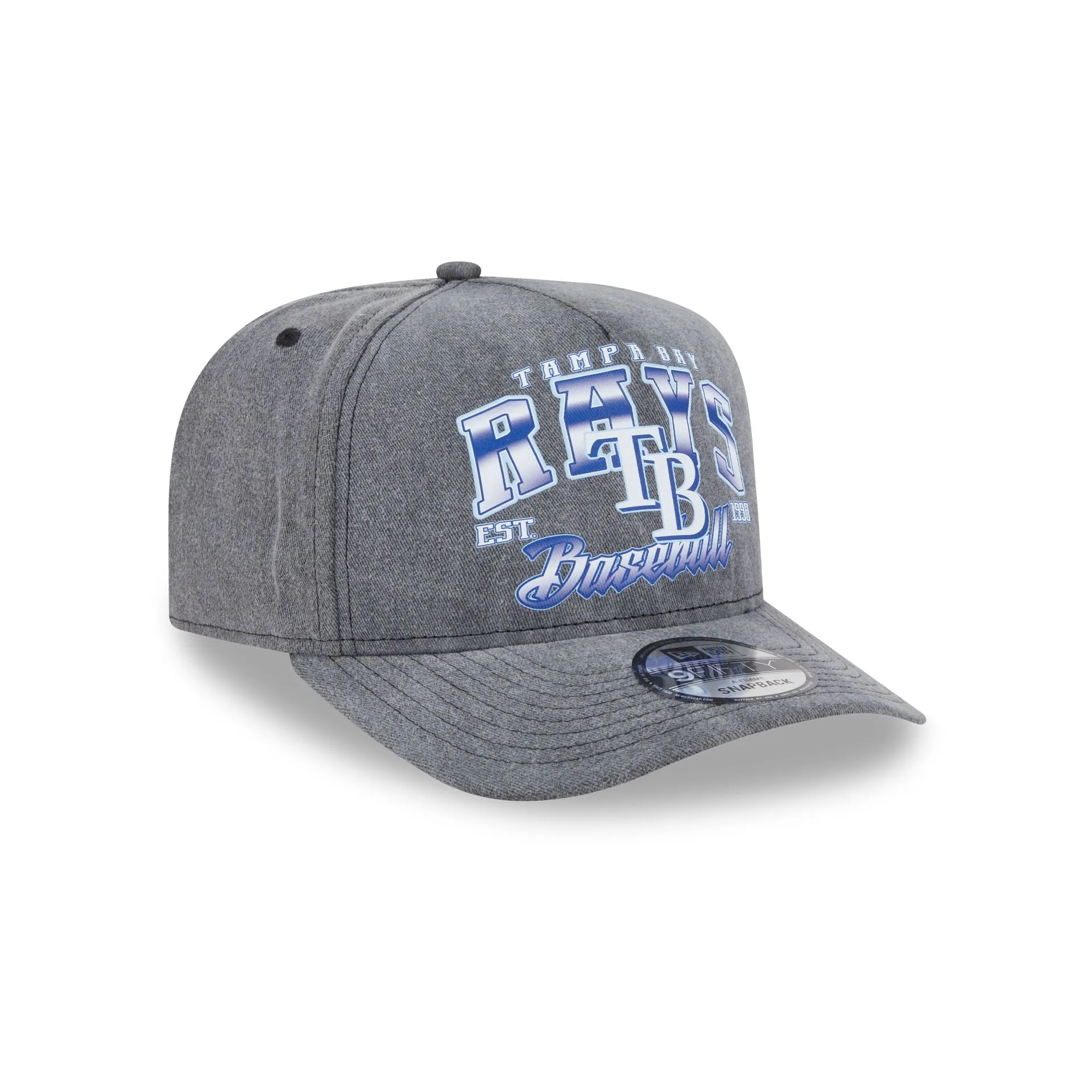 Tampa Bay Rays Washed 9FIFTY A-Frame Snapback Hat sold by New Era product image thumbnail 3