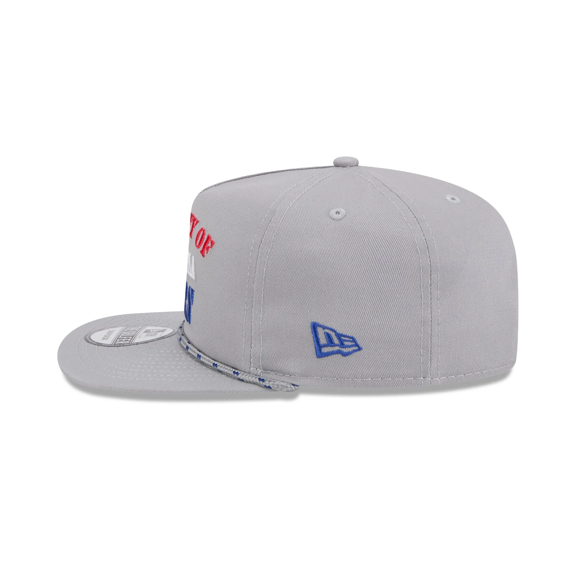 Philadelphia 76ers Vintage Gray Rope Golfer Hat sold by New Era product image thumbnail 5