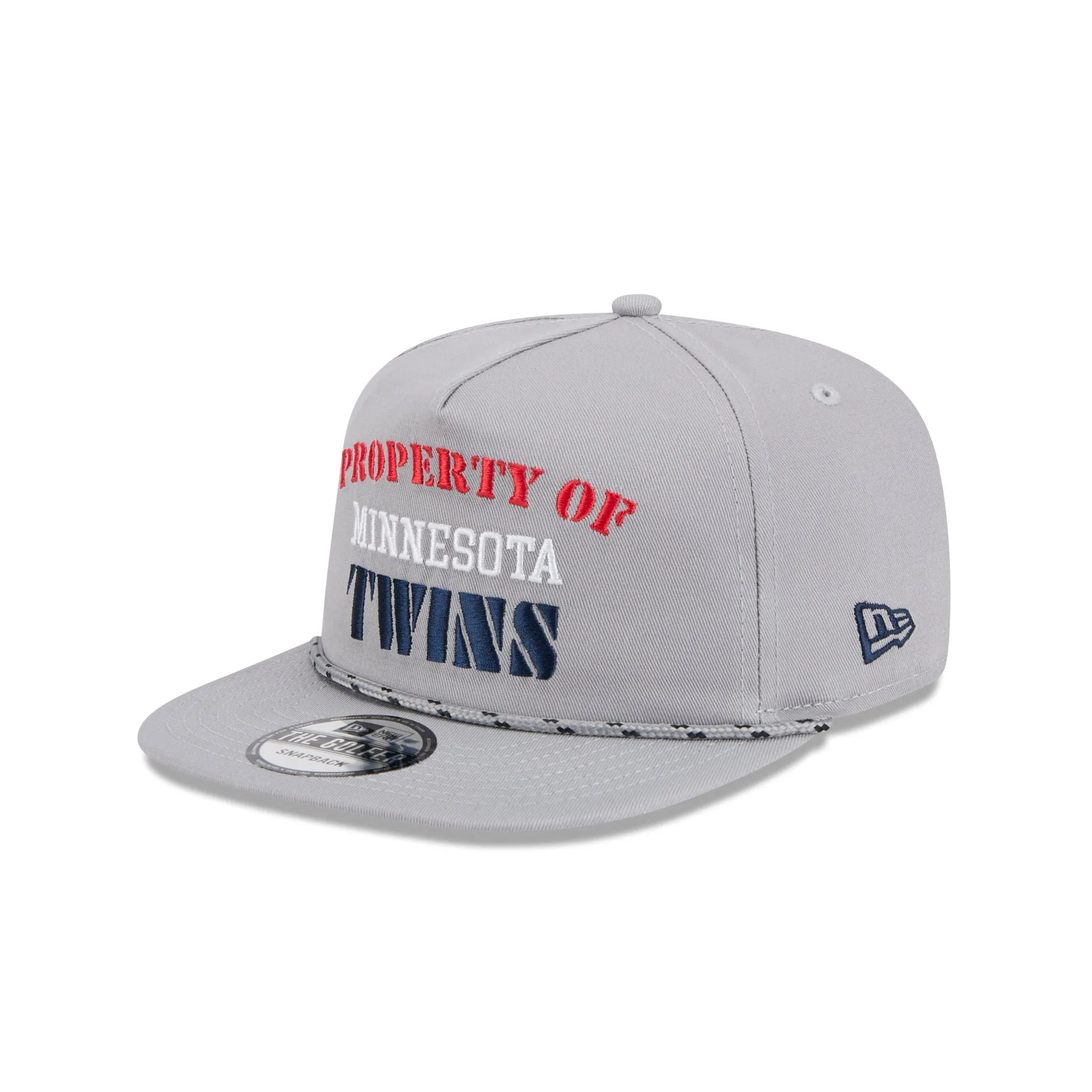 Minnesota Twins Vintage Gray Rope Golfer Hat sold by New Era product image thumbnail 3
