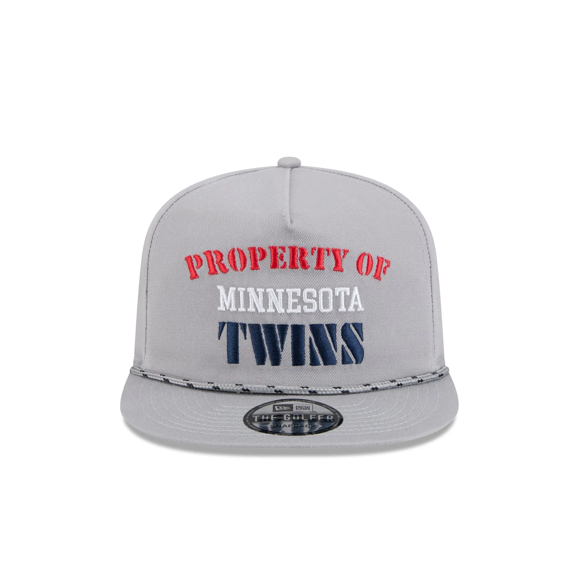 Minnesota Twins Vintage Gray Rope Golfer Hat sold by New Era product image thumbnail 2