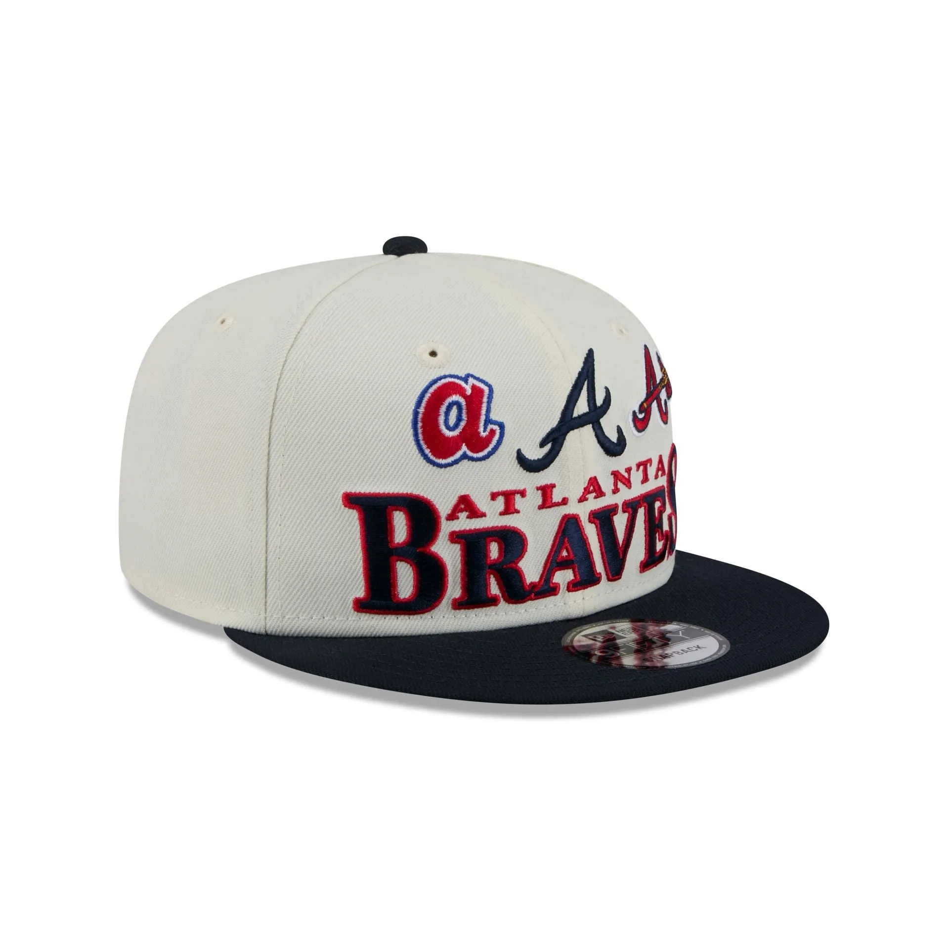 Atlanta Braves Archive 9FIFTY Snapback Hat sold by New Era product image thumbnail 3