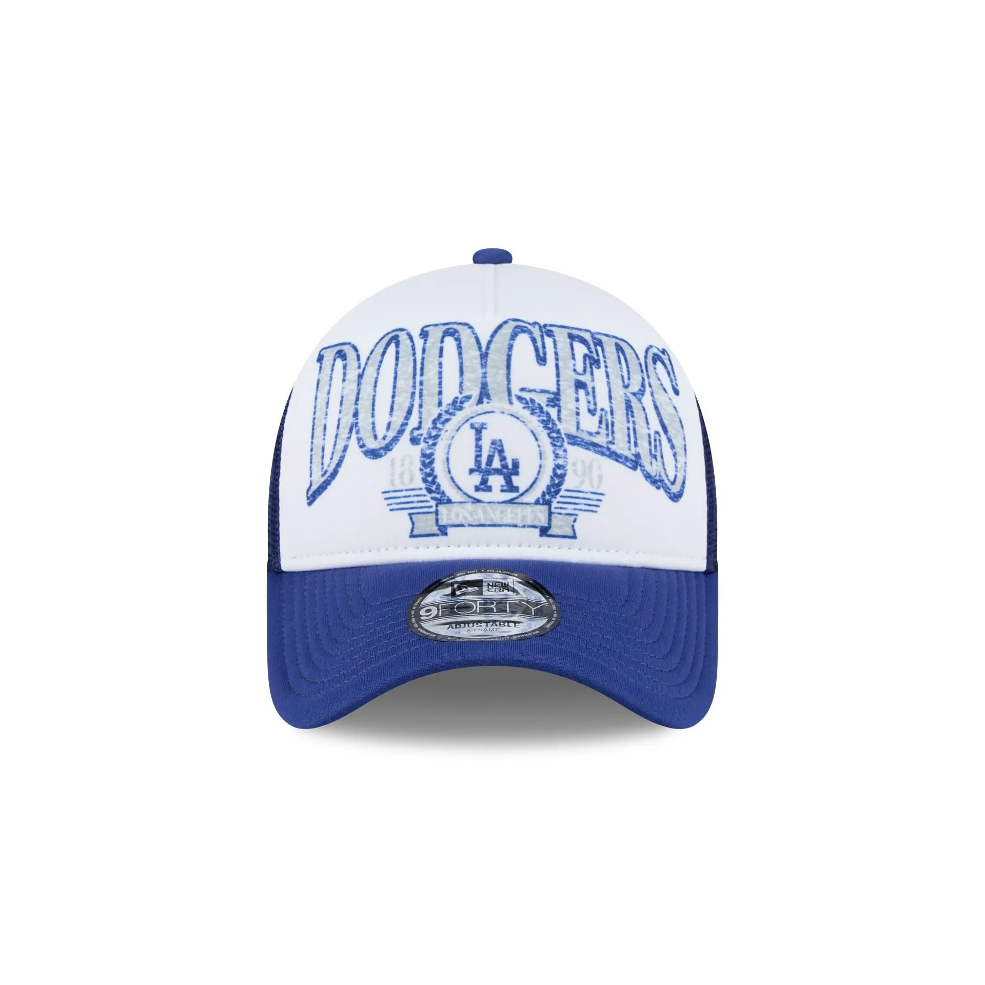 Los Angeles Dodgers Distressed 9FORTY A-Frame Trucker Hat sold by New Era product image thumbnail 2