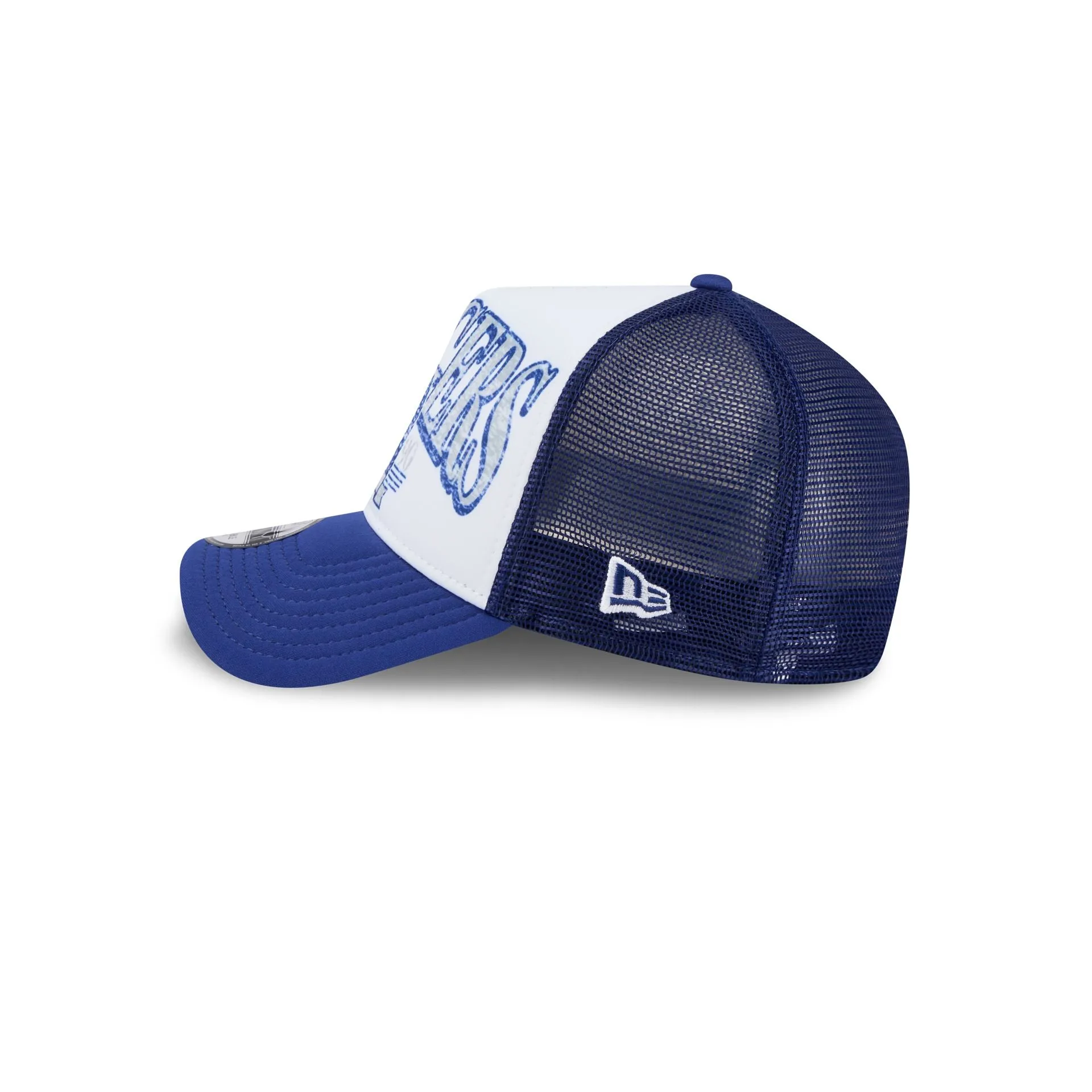 Los Angeles Dodgers Distressed 9FORTY A-Frame Trucker Hat sold by New Era product image thumbnail 4