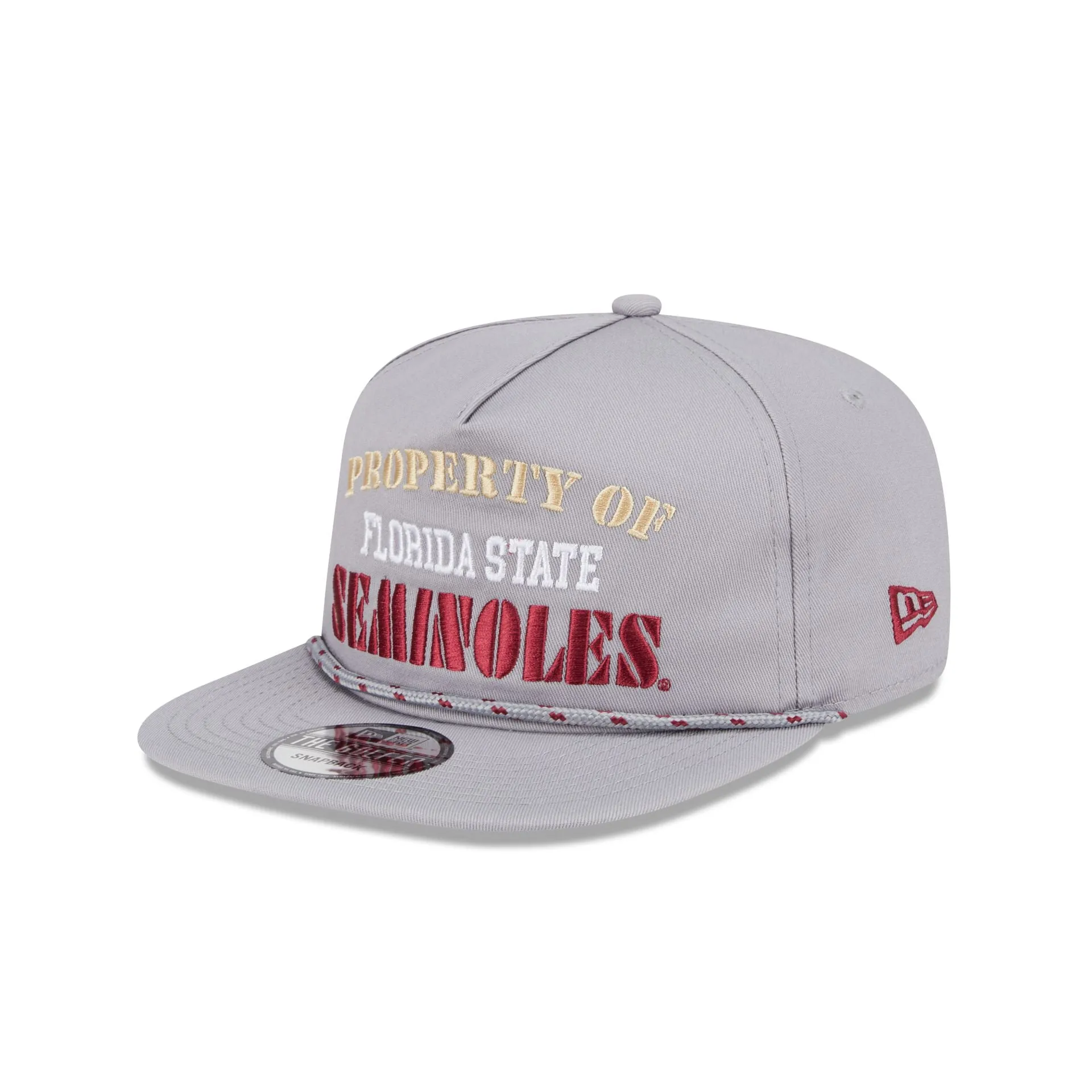 Florida State Seminoles Vintage Gray Rope Golfer Hat sold by New Era product image thumbnail 3