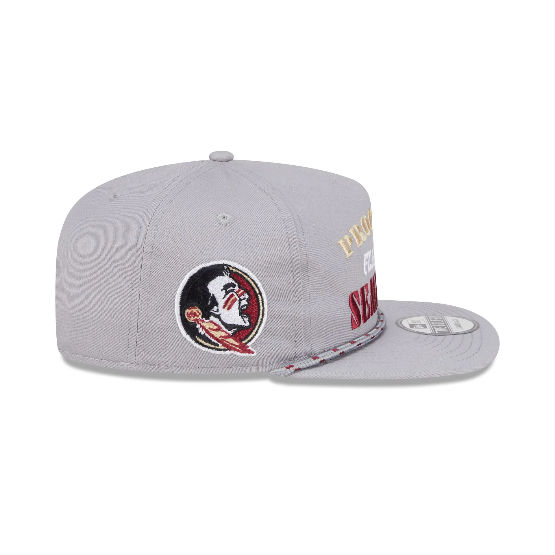 Florida State Seminoles Vintage Gray Rope Golfer Hat sold by New Era product image thumbnail 4