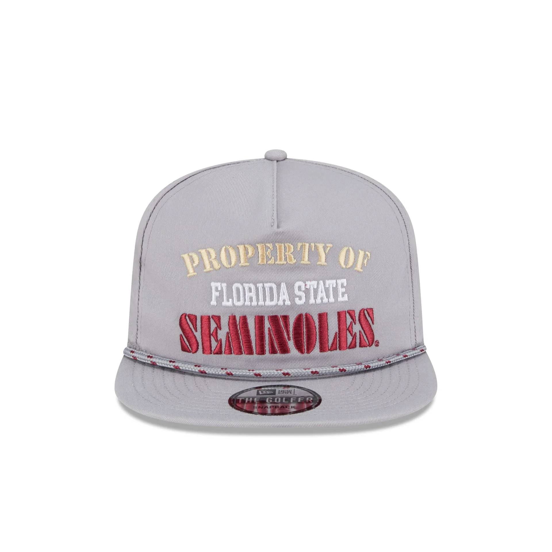 Florida State Seminoles Vintage Gray Rope Golfer Hat sold by New Era product image thumbnail 2