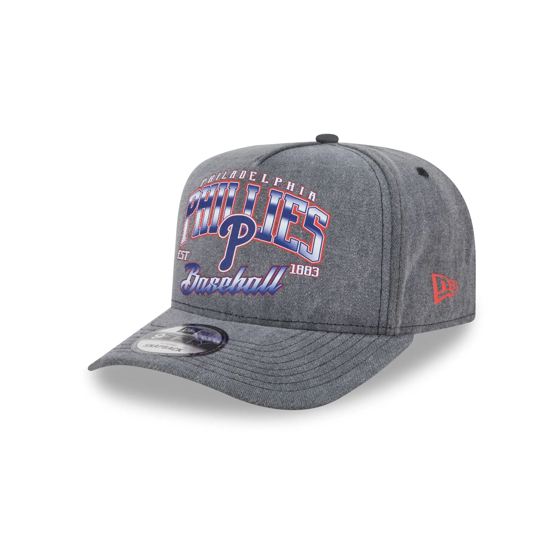 Philadelphia Phillies Washed 9FIFTY A-Frame Snapback Hat sold by New Era