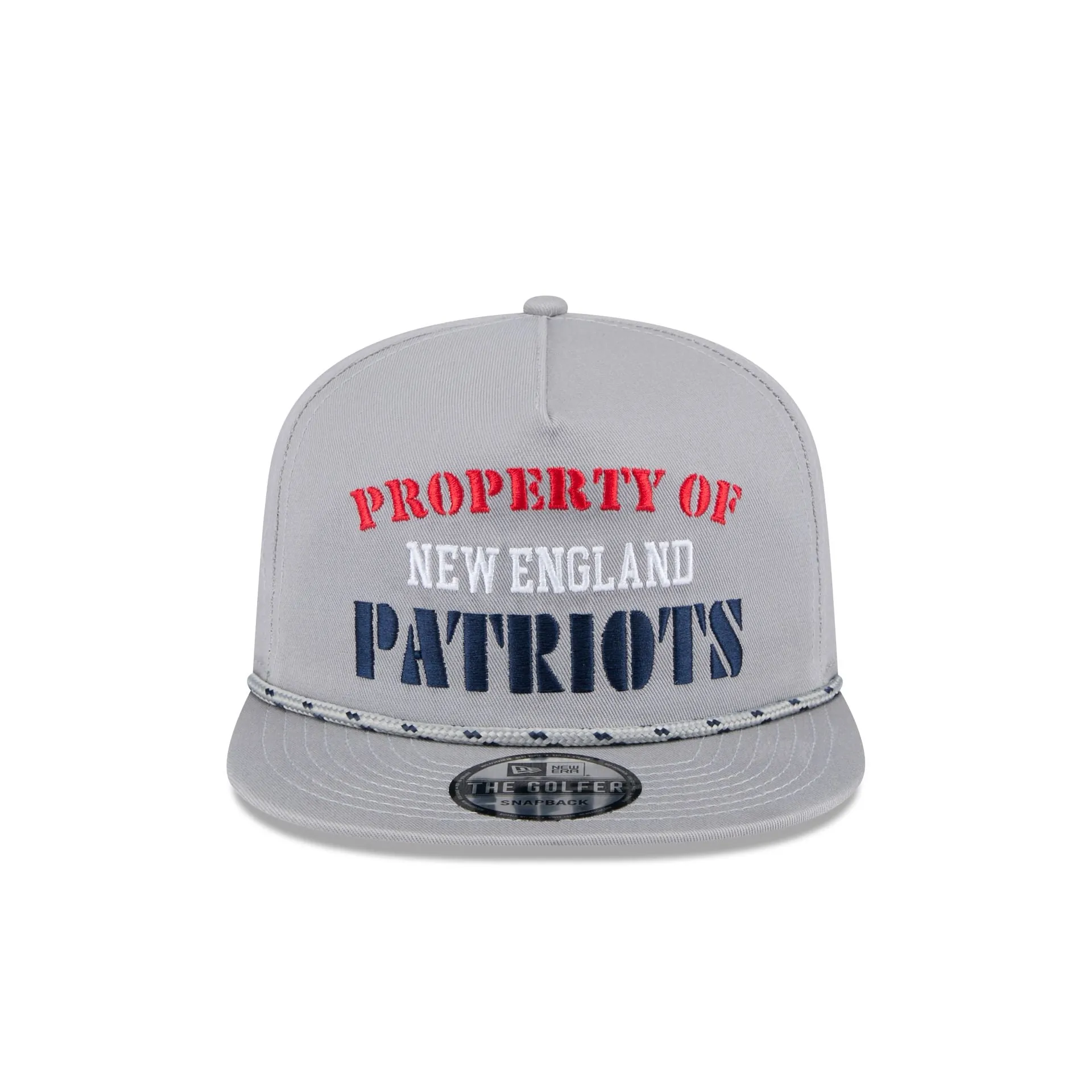 New England Patriots Vintage Gray Rope Golfer Hat sold by New Era product image thumbnail 2