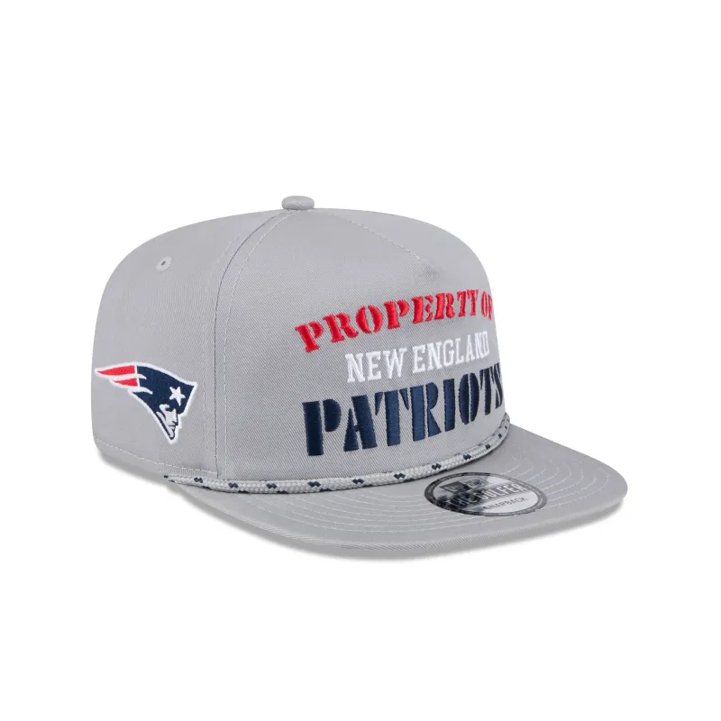New England Patriots Vintage Gray Rope Golfer Hat sold by New Era