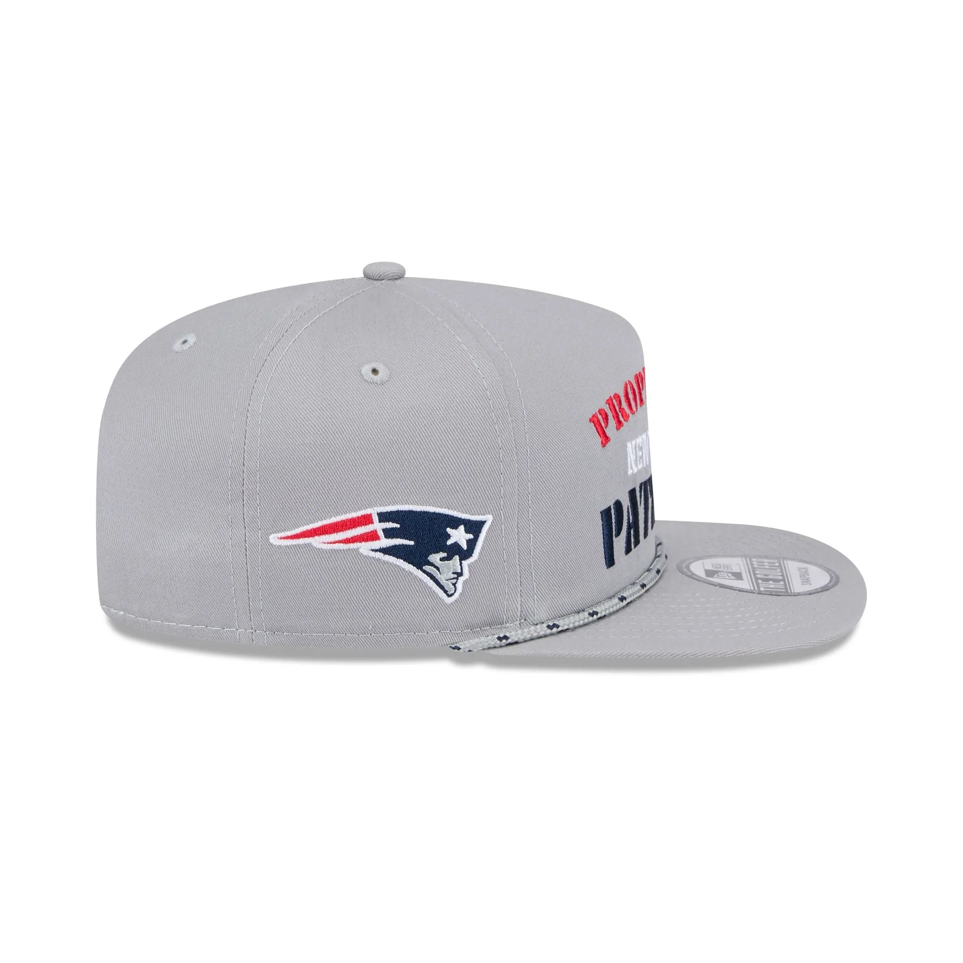 New England Patriots Vintage Gray Rope Golfer Hat sold by New Era product image thumbnail 4