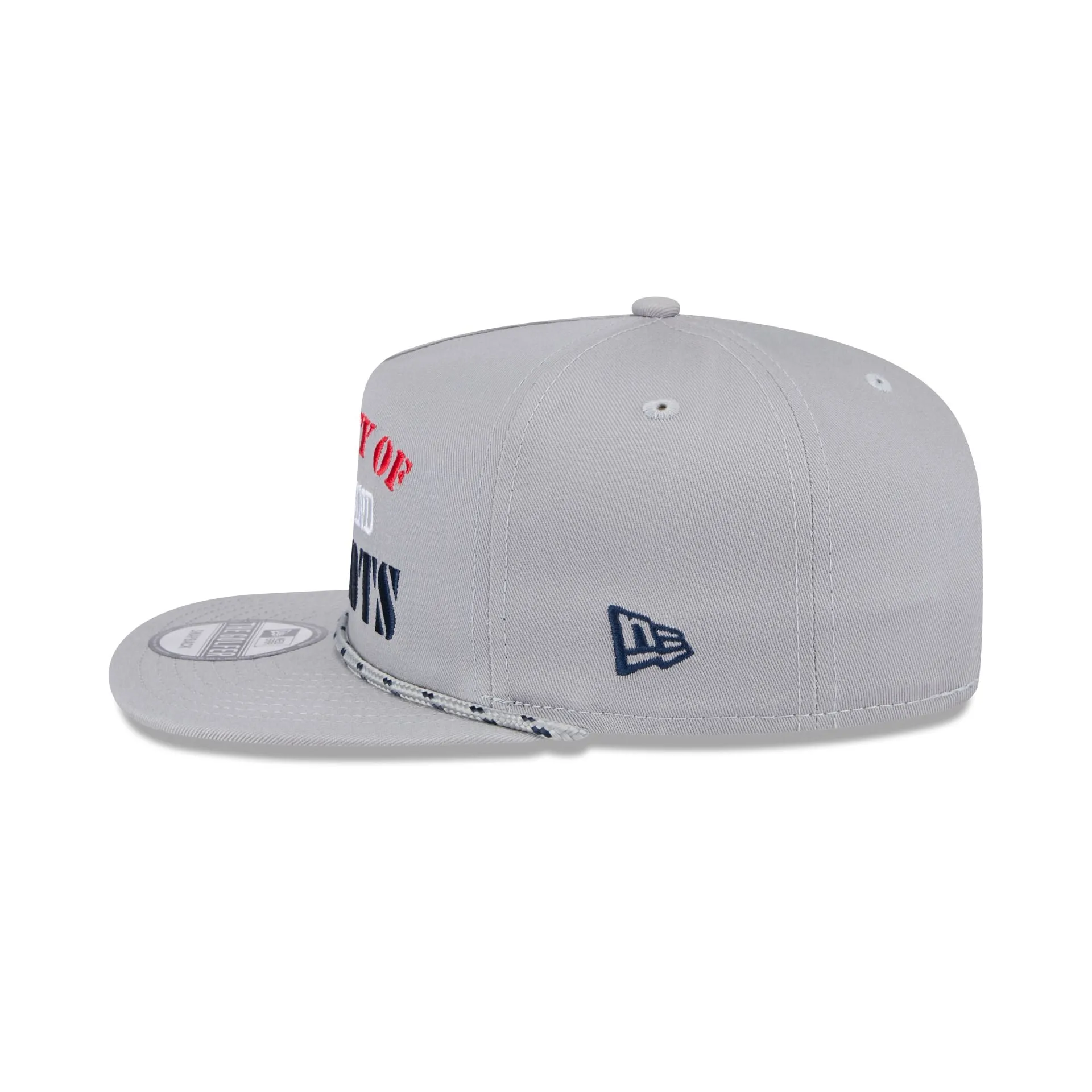 New England Patriots Vintage Gray Rope Golfer Hat sold by New Era product image thumbnail 5