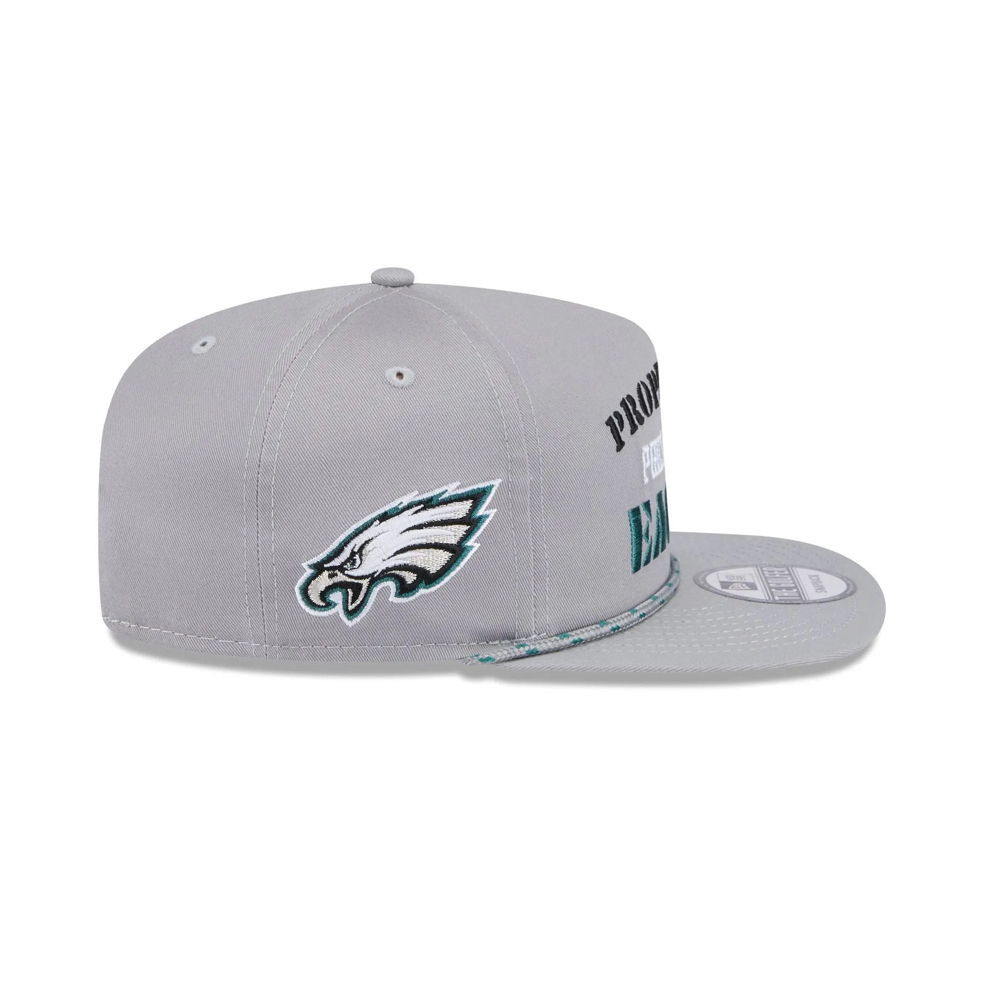 Philadelphia Eagles Vintage Gray Rope Golfer Hat sold by New Era product image thumbnail 4