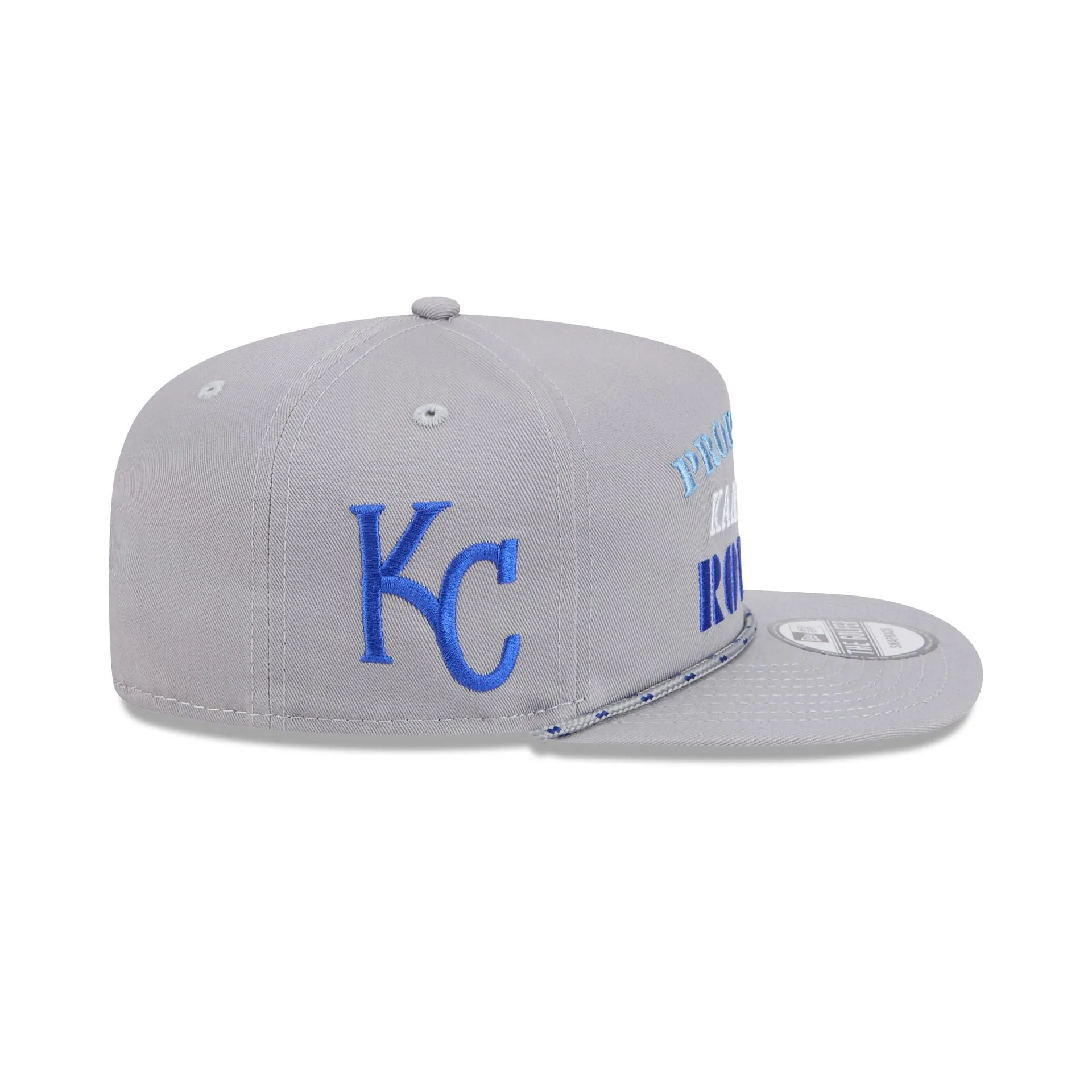 Kansas City Royals Vintage Gray Rope Golfer Hat sold by New Era product image thumbnail 4