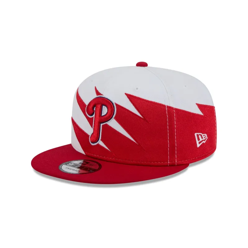 Philadelphia Phillies Jagged 9FIFTY Snapback Hat sold by New Era