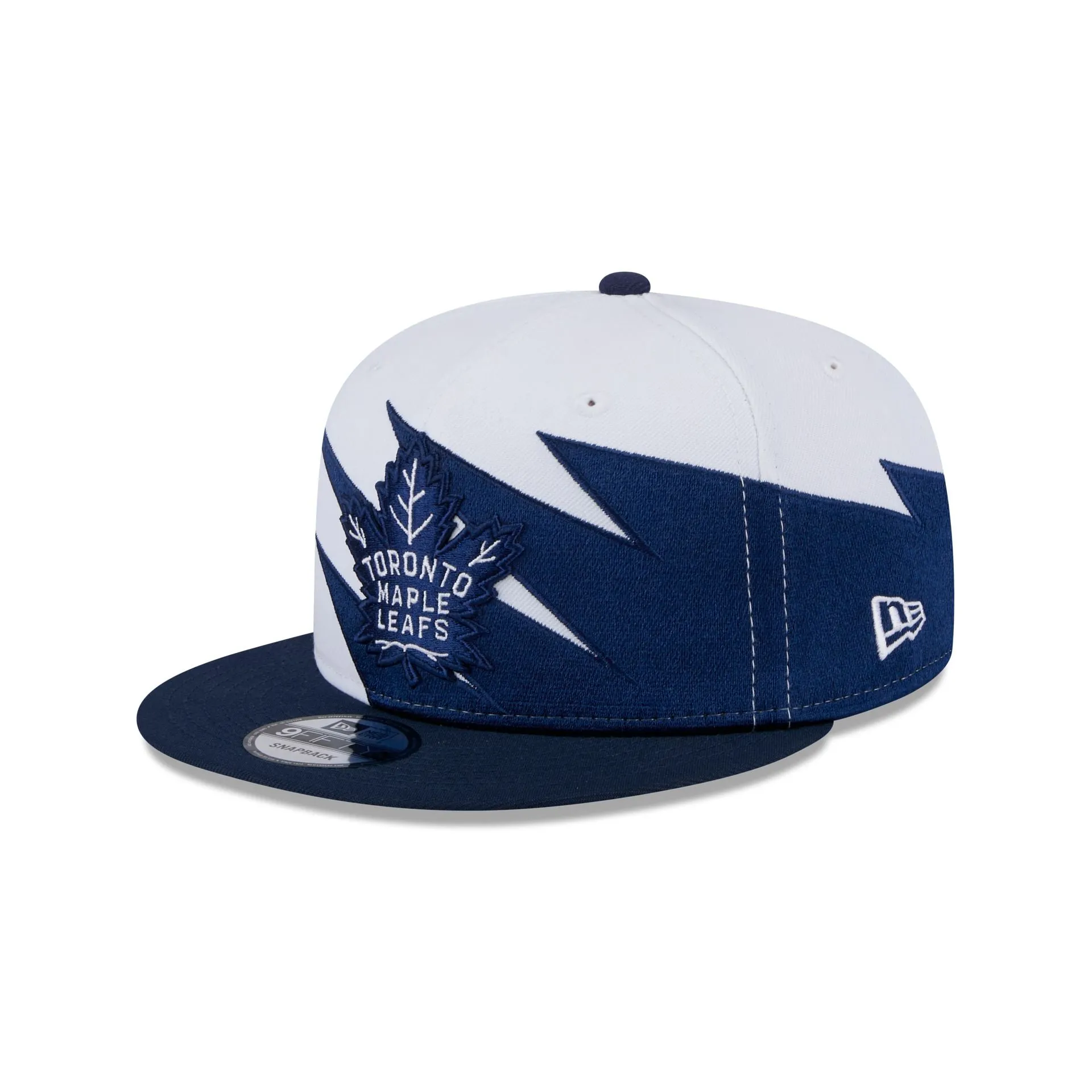 Toronto Maple Leafs Jagged 9FIFTY Snapback Hat sold by New Era