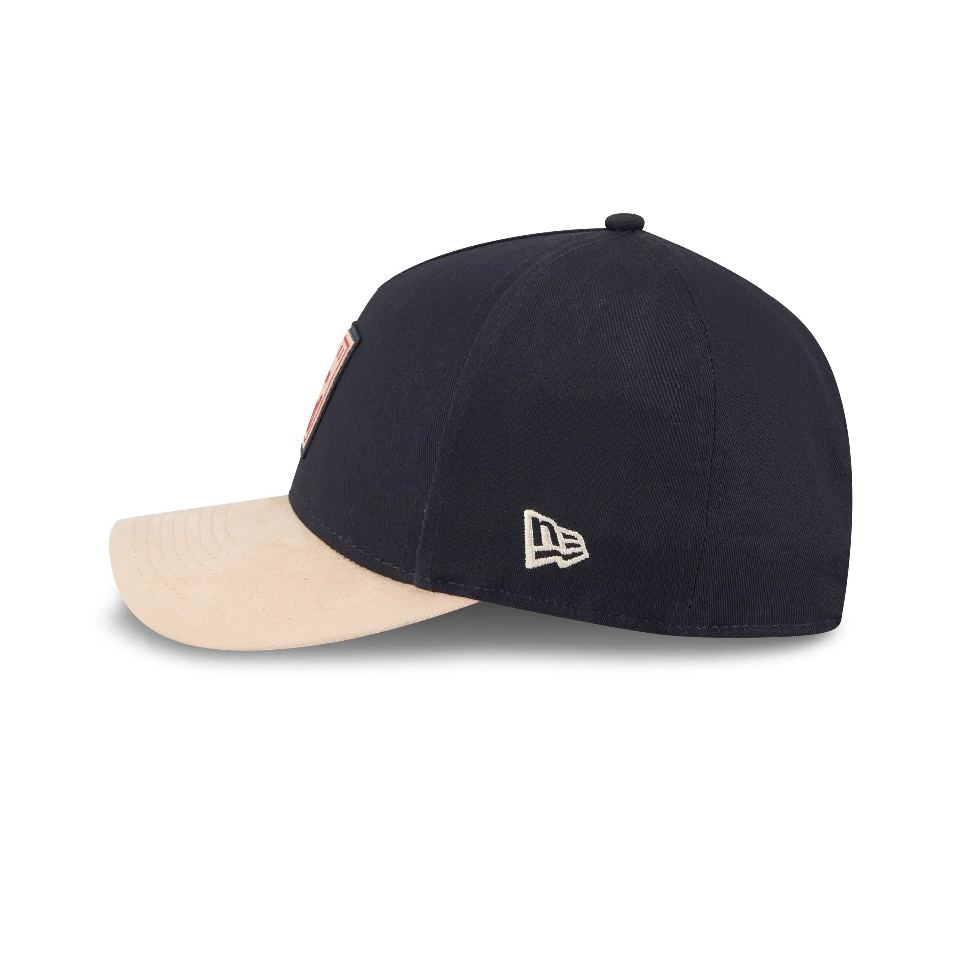 Cleveland Guardians Suede Patch 9FORTY M-Crown A-Frame Adjustable Hat sold by New Era product image thumbnail 4