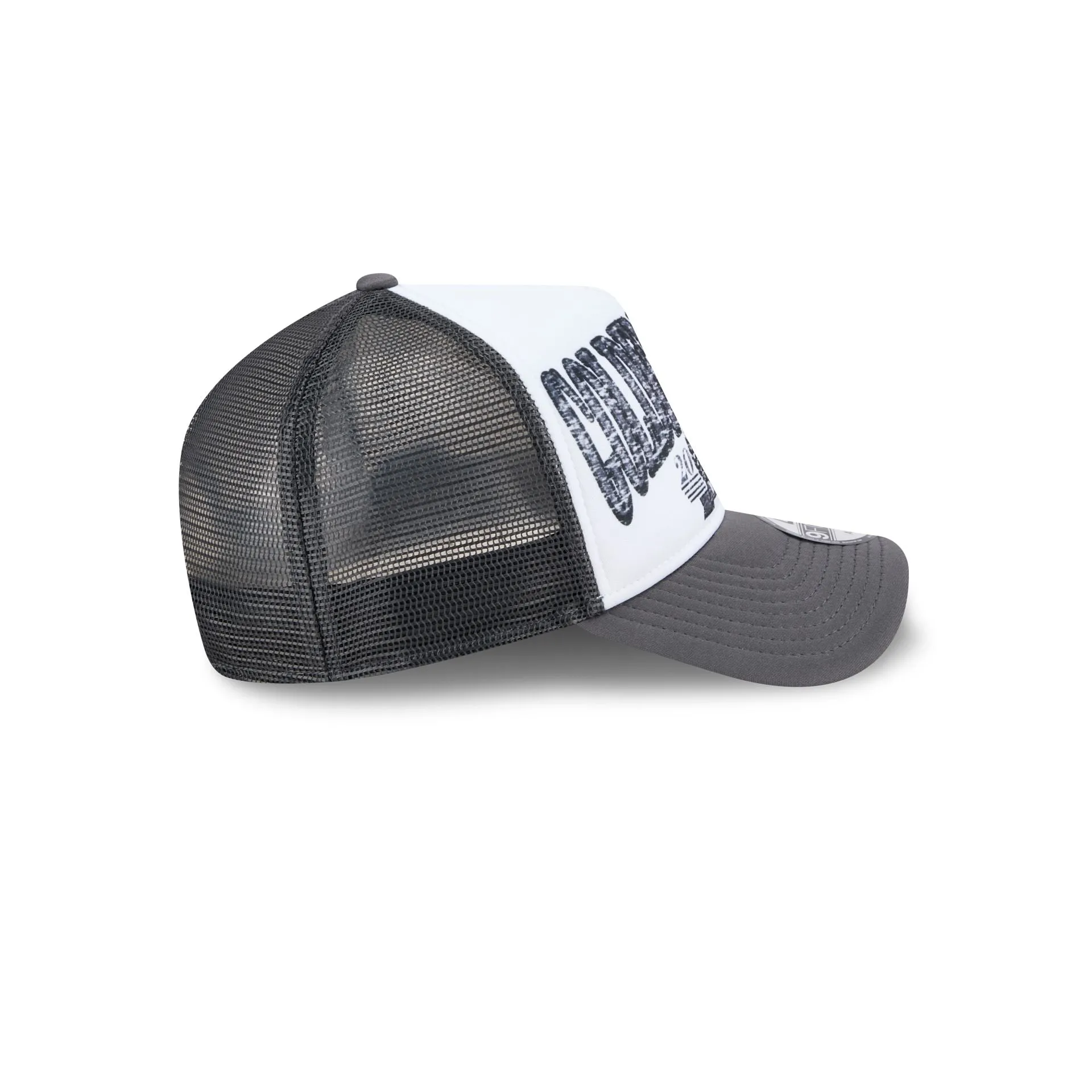 Vegas Golden Knights Distressed 9FORTY A-Frame Trucker Hat sold by New Era product image thumbnail 5