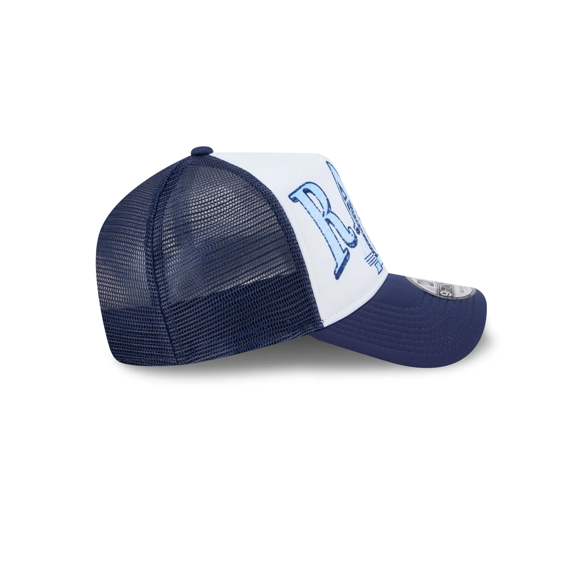 Tampa Bay Rays Distressed 9FORTY A-Frame Trucker Hat sold by New Era product image thumbnail 5