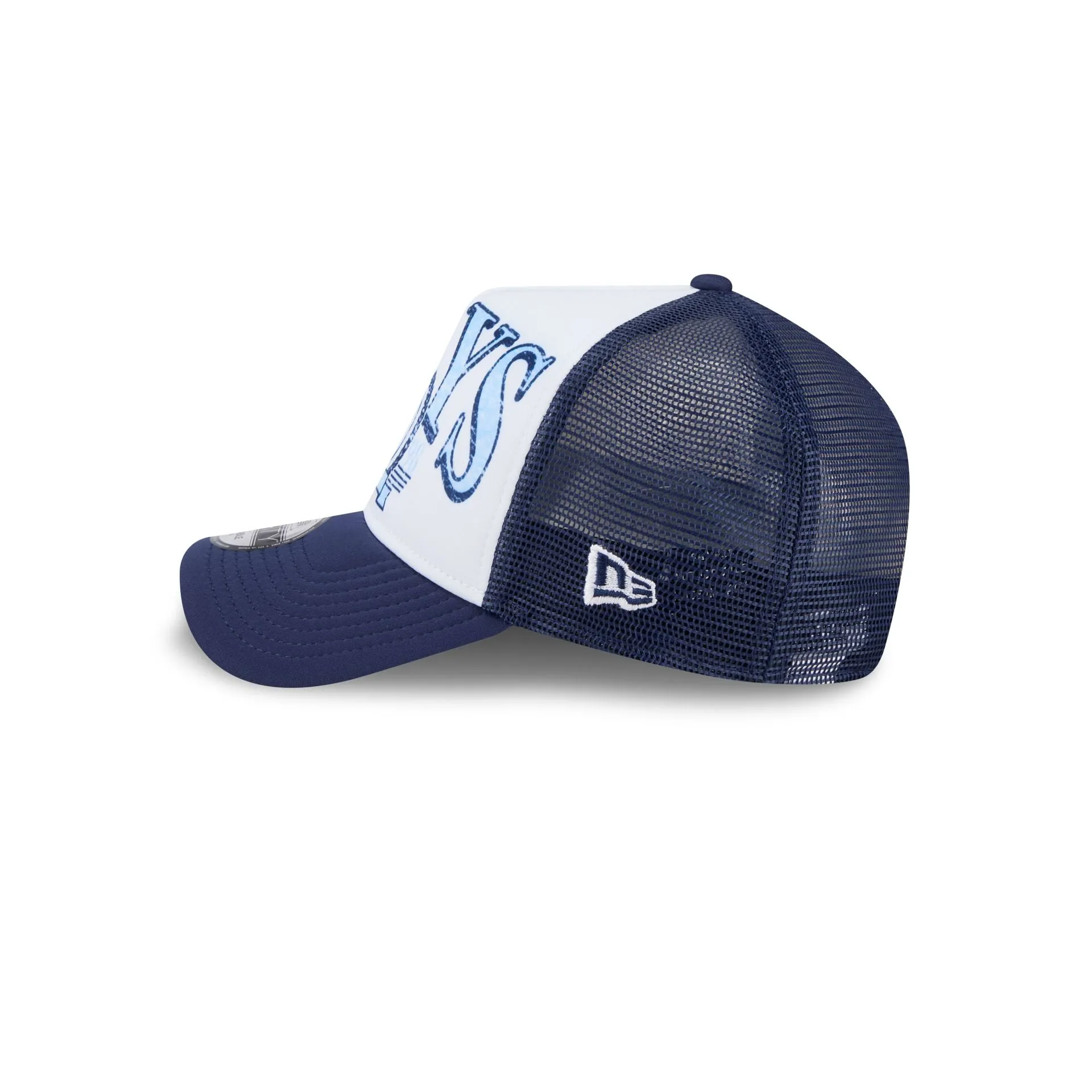 Tampa Bay Rays Distressed 9FORTY A-Frame Trucker Hat sold by New Era product image thumbnail 4