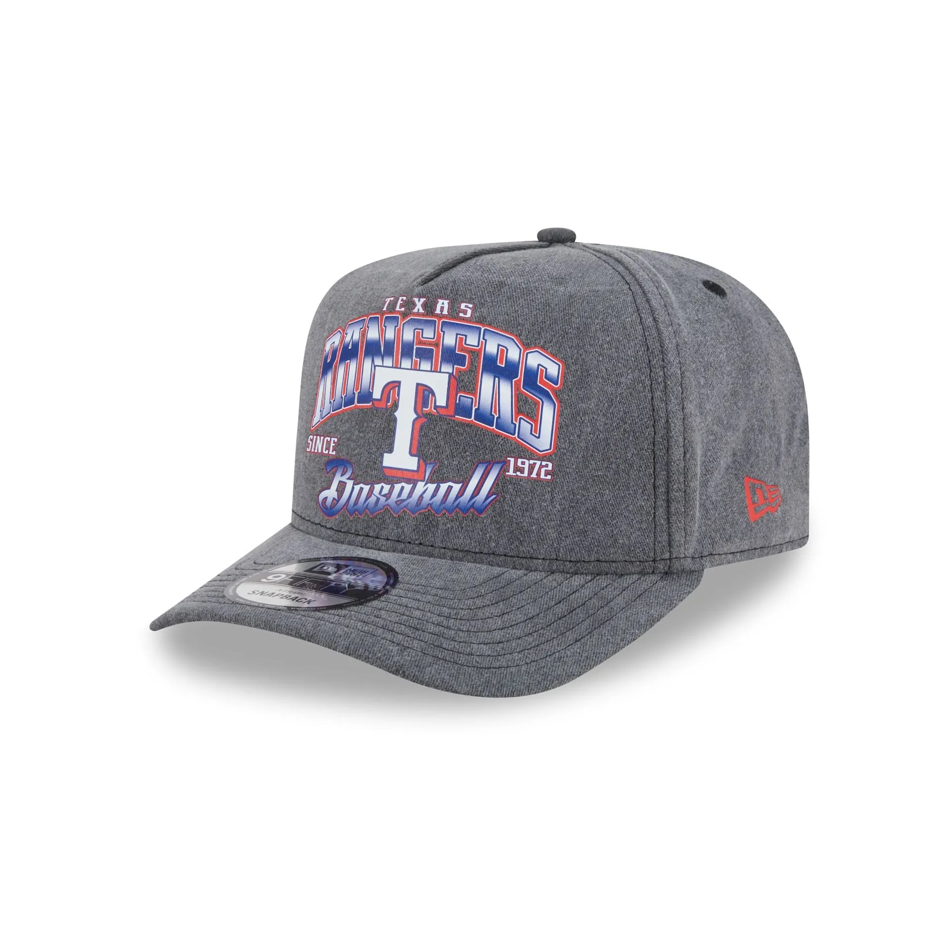 Texas Rangers Washed 9FIFTY A-Frame Snapback Hat sold by New Era