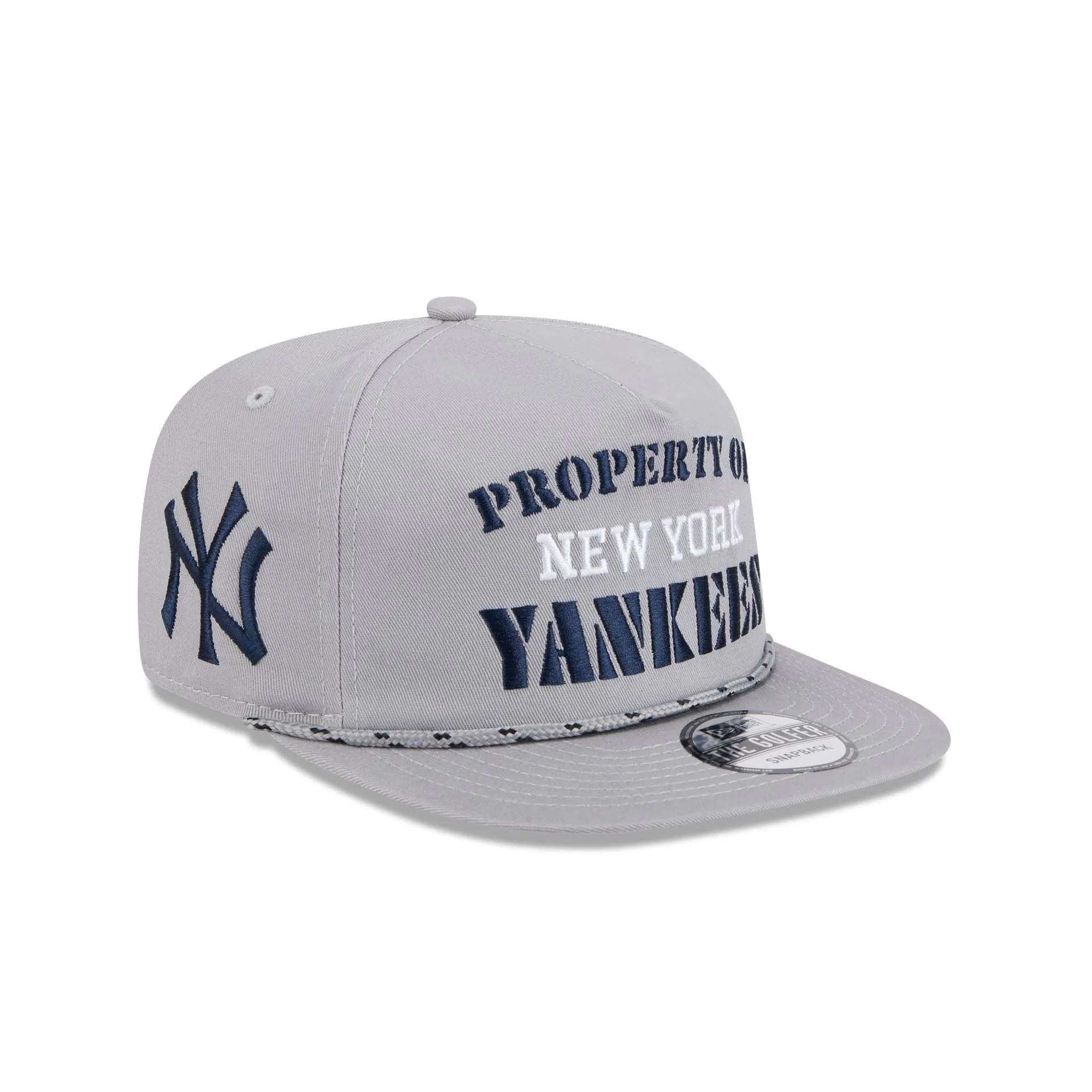 New York Yankees Vintage Gray Rope Golfer Hat sold by New Era