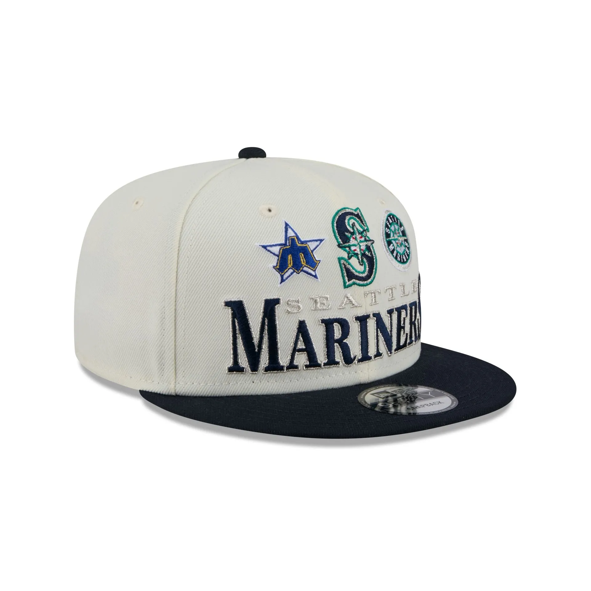 Seattle Mariners Archive 9FIFTY Snapback Hat sold by New Era product image thumbnail 3
