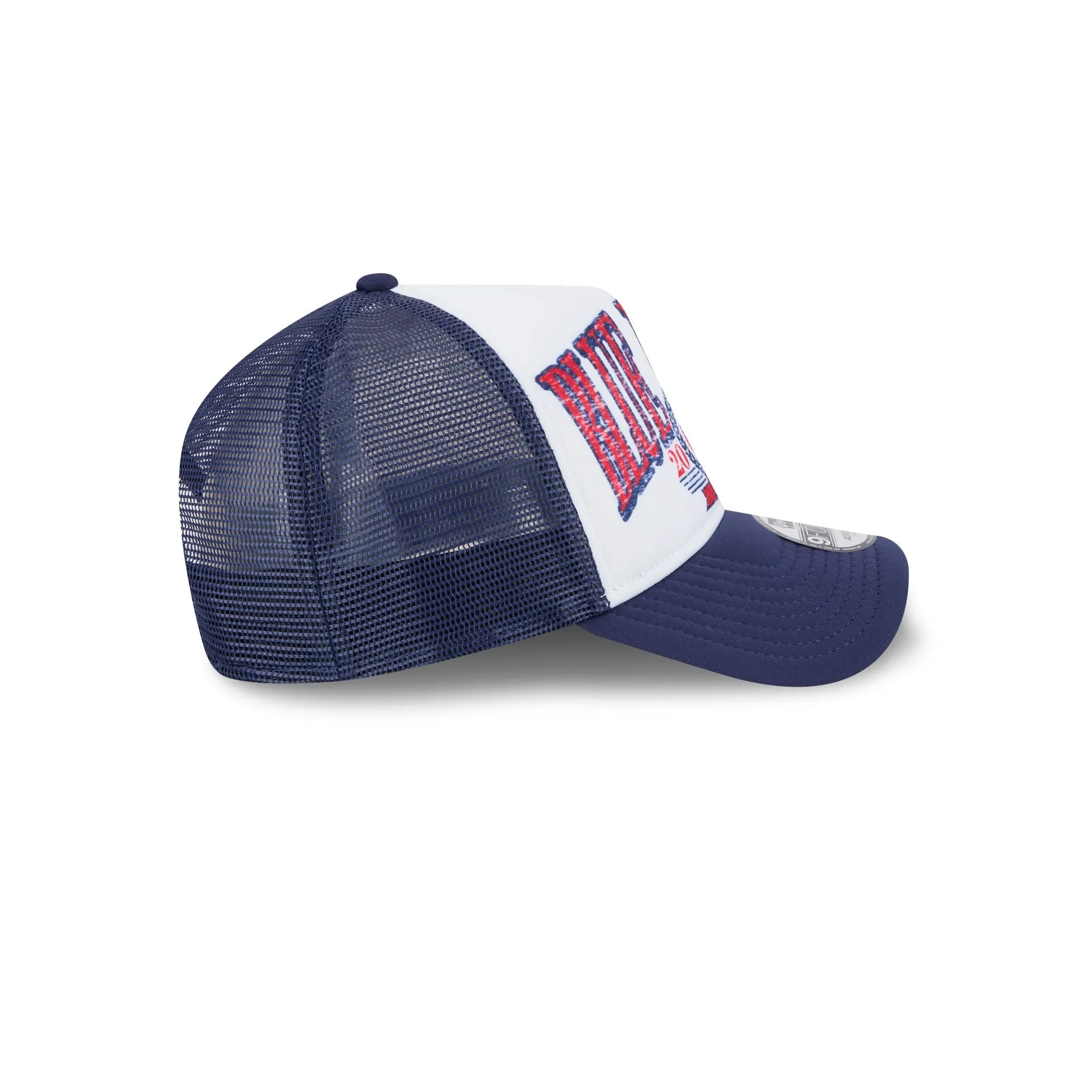 Columbus Blue Jackets Distressed 9FORTY A-Frame Trucker Hat sold by New Era product image thumbnail 5
