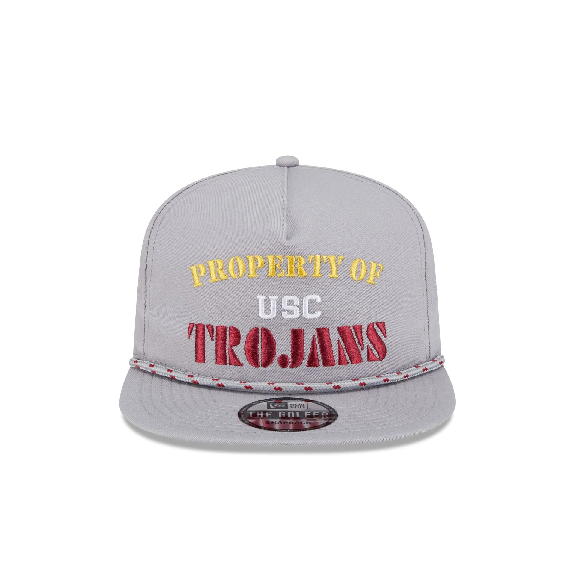 USC Trojans Vintage Gray Rope Golfer Hat sold by New Era product image thumbnail 2