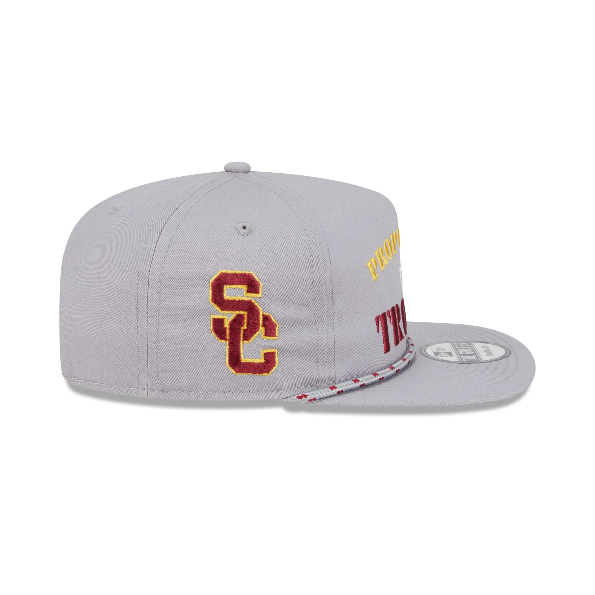 USC Trojans Vintage Gray Rope Golfer Hat sold by New Era product image thumbnail 4