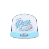 Tampa Bay Rays Retro Script 9FIFTY A-Frame Trucker Hat sold by New Era