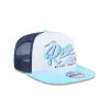Tampa Bay Rays Retro Script 9FIFTY A-Frame Trucker Hat sold by New Era