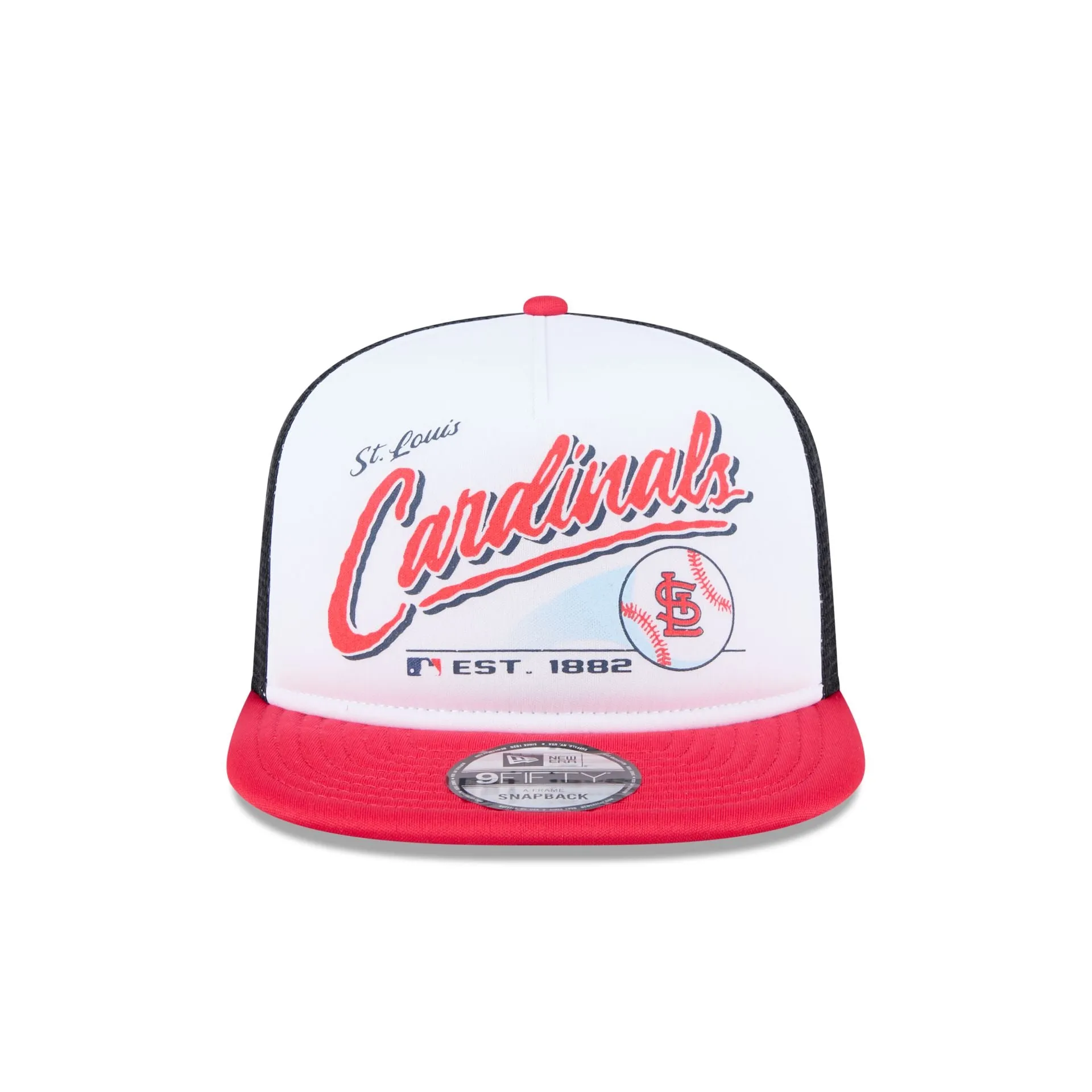 St. Louis Cardinals Retro Script 9FIFTY A-Frame Trucker Hat sold by New Era product image thumbnail 2