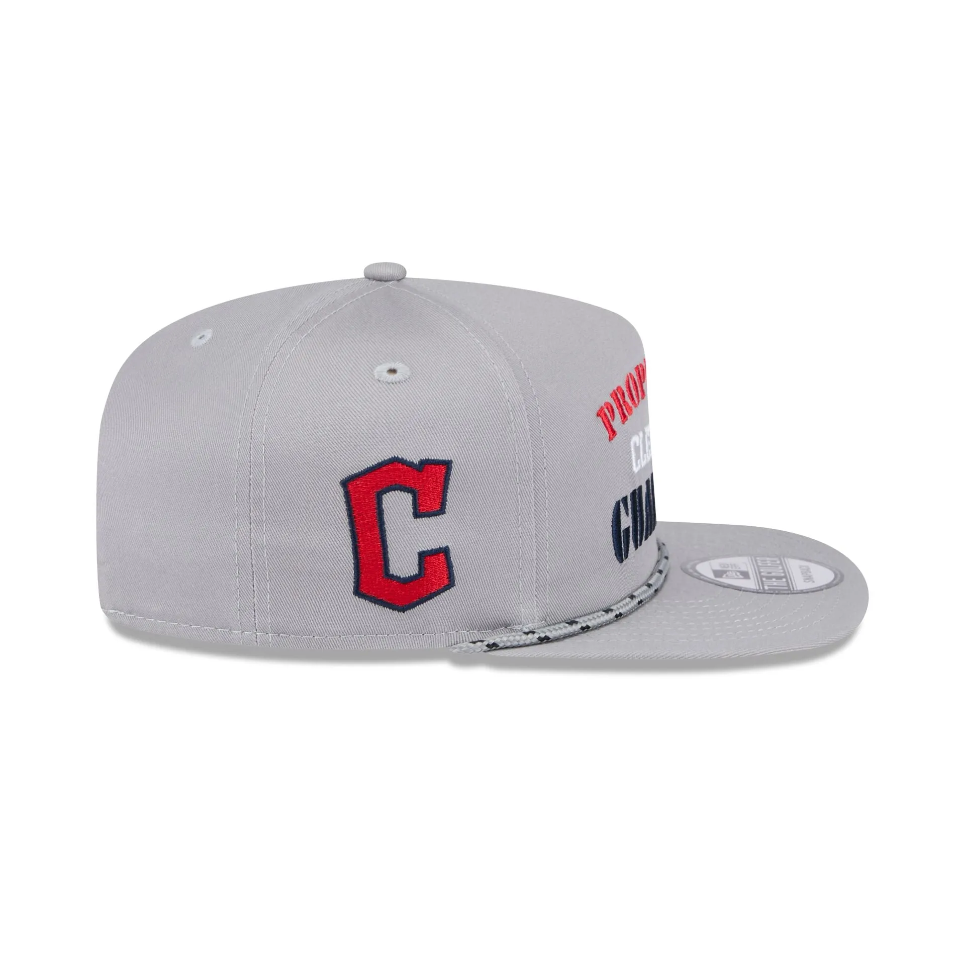 Cleveland Guardians Vintage Gray Rope Golfer Hat sold by New Era product image thumbnail 4