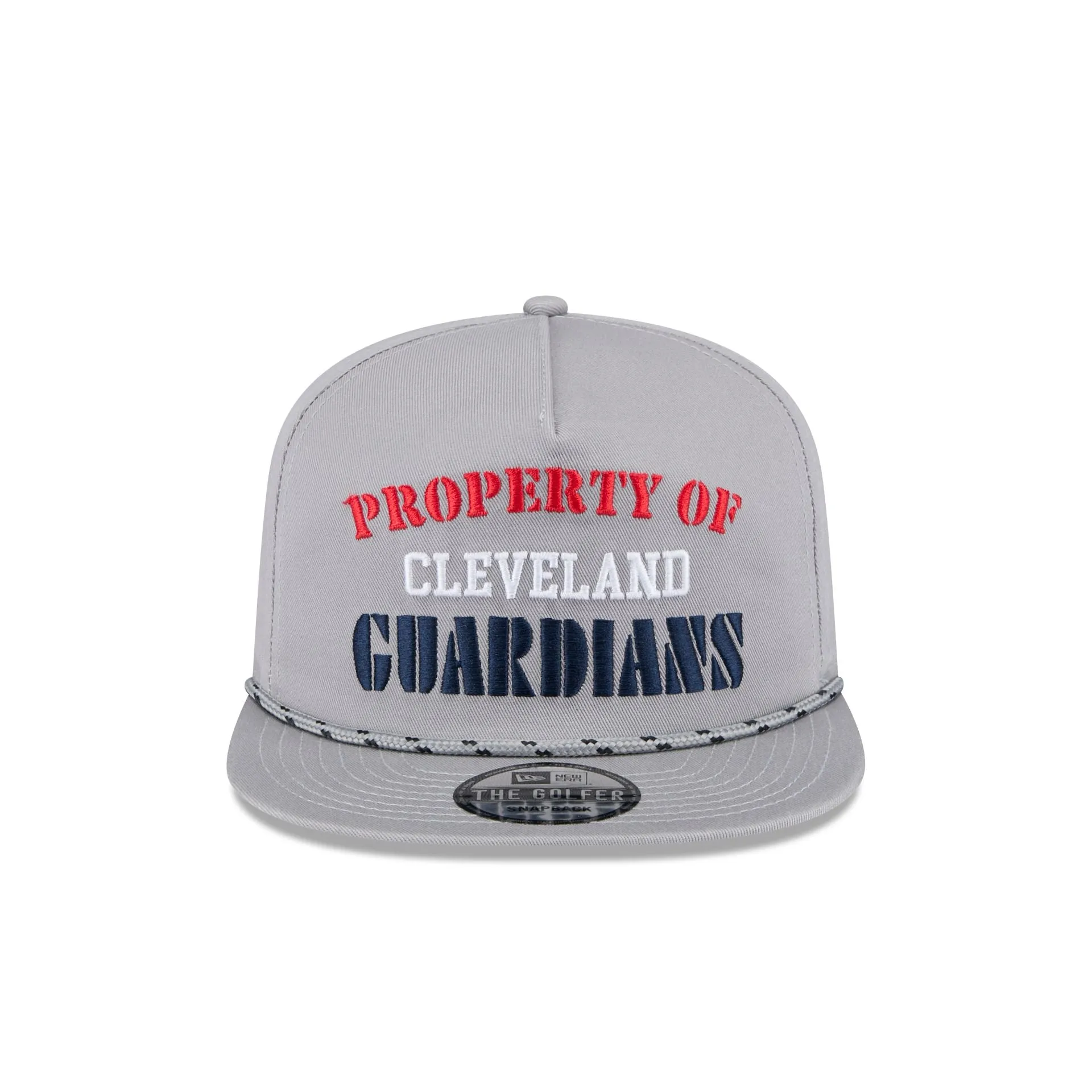 Cleveland Guardians Vintage Gray Rope Golfer Hat sold by New Era product image thumbnail 2