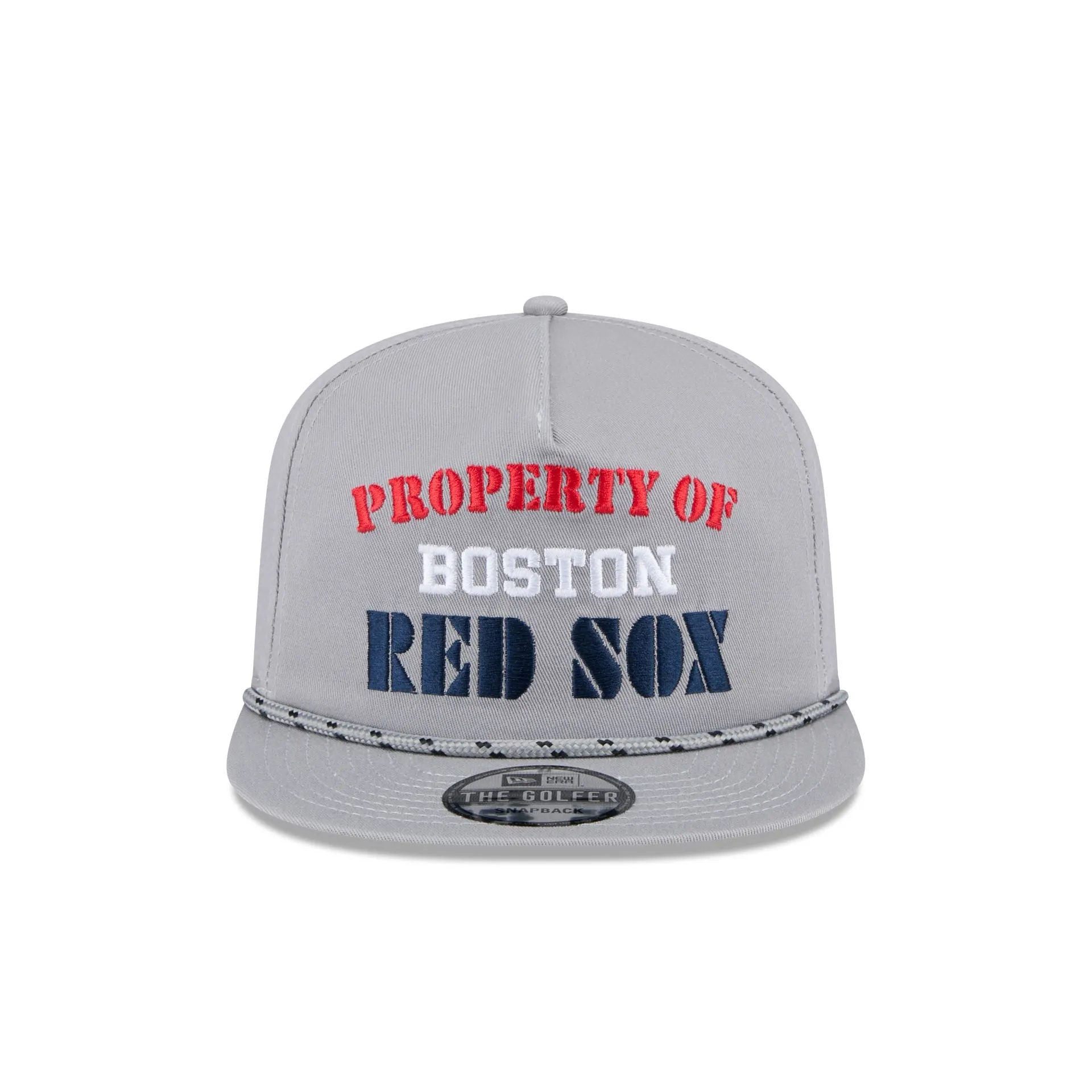 Boston Red Sox Vintage Gray Rope Golfer Hat sold by New Era product image thumbnail 2
