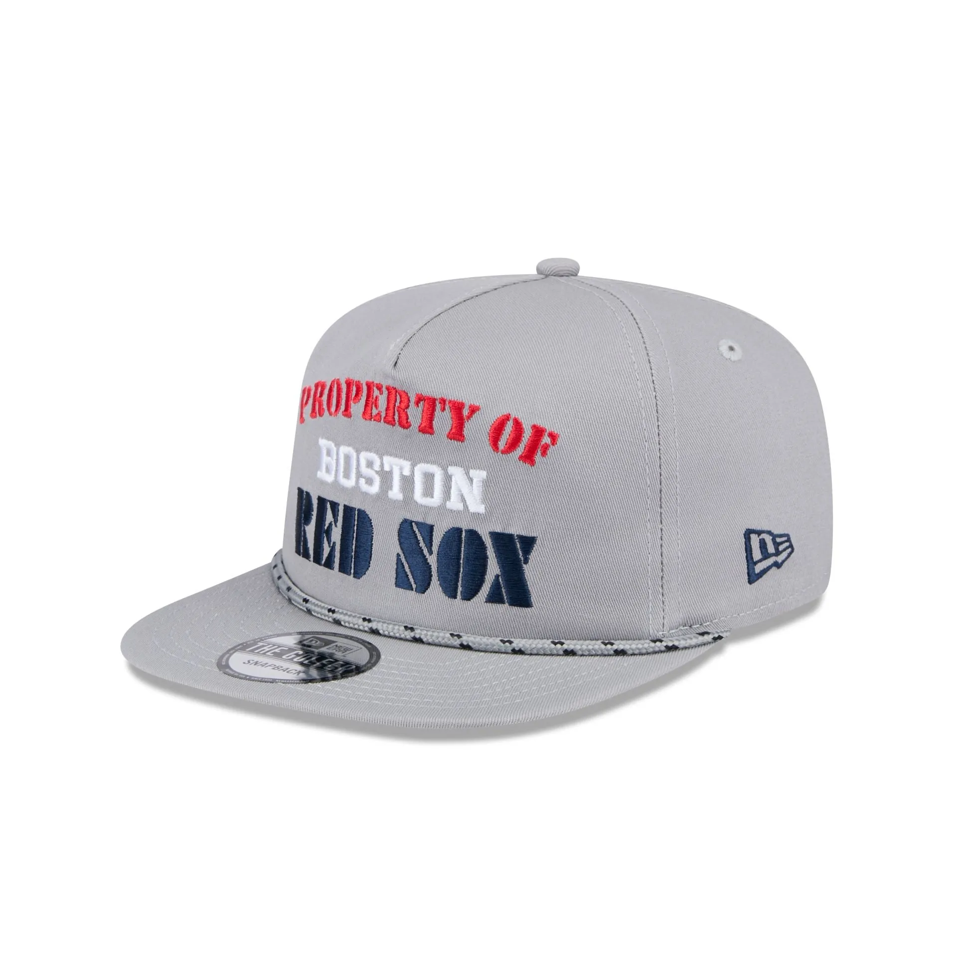 Boston Red Sox Vintage Gray Rope Golfer Hat sold by New Era product image thumbnail 3