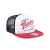 Minnesota Twins Retro Script 9FIFTY A-Frame Trucker Hat sold by New Era