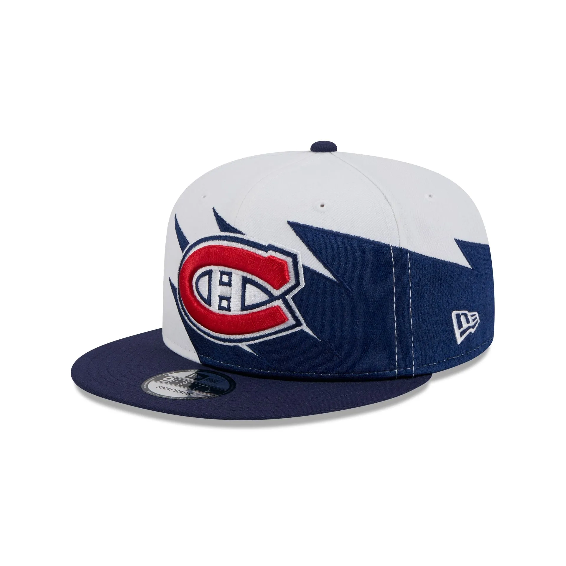 Montreal Canadiens Jagged 9FIFTY Snapback Hat sold by New Era