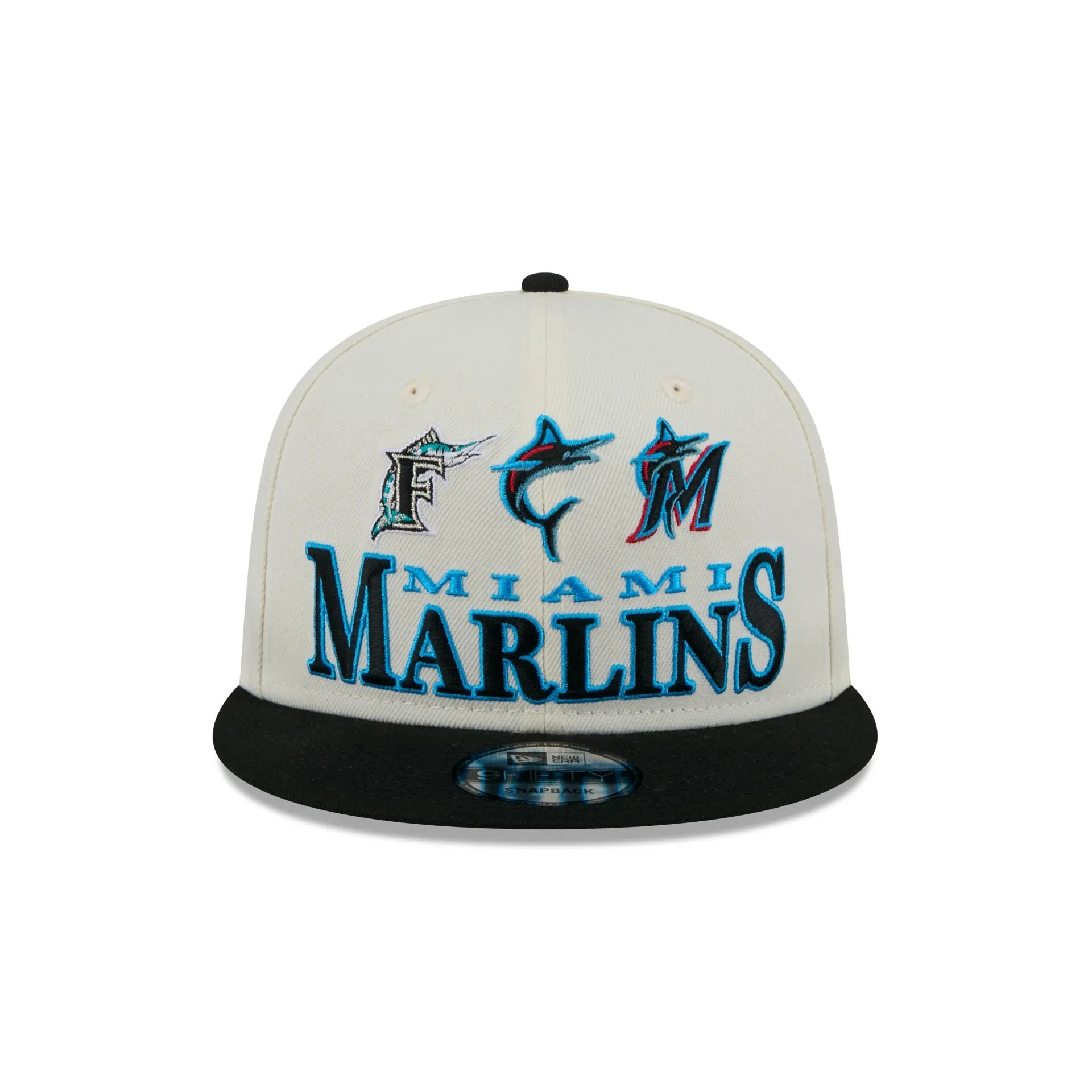 Miami Marlins Archive 9FIFTY Snapback Hat sold by New Era product image thumbnail 2