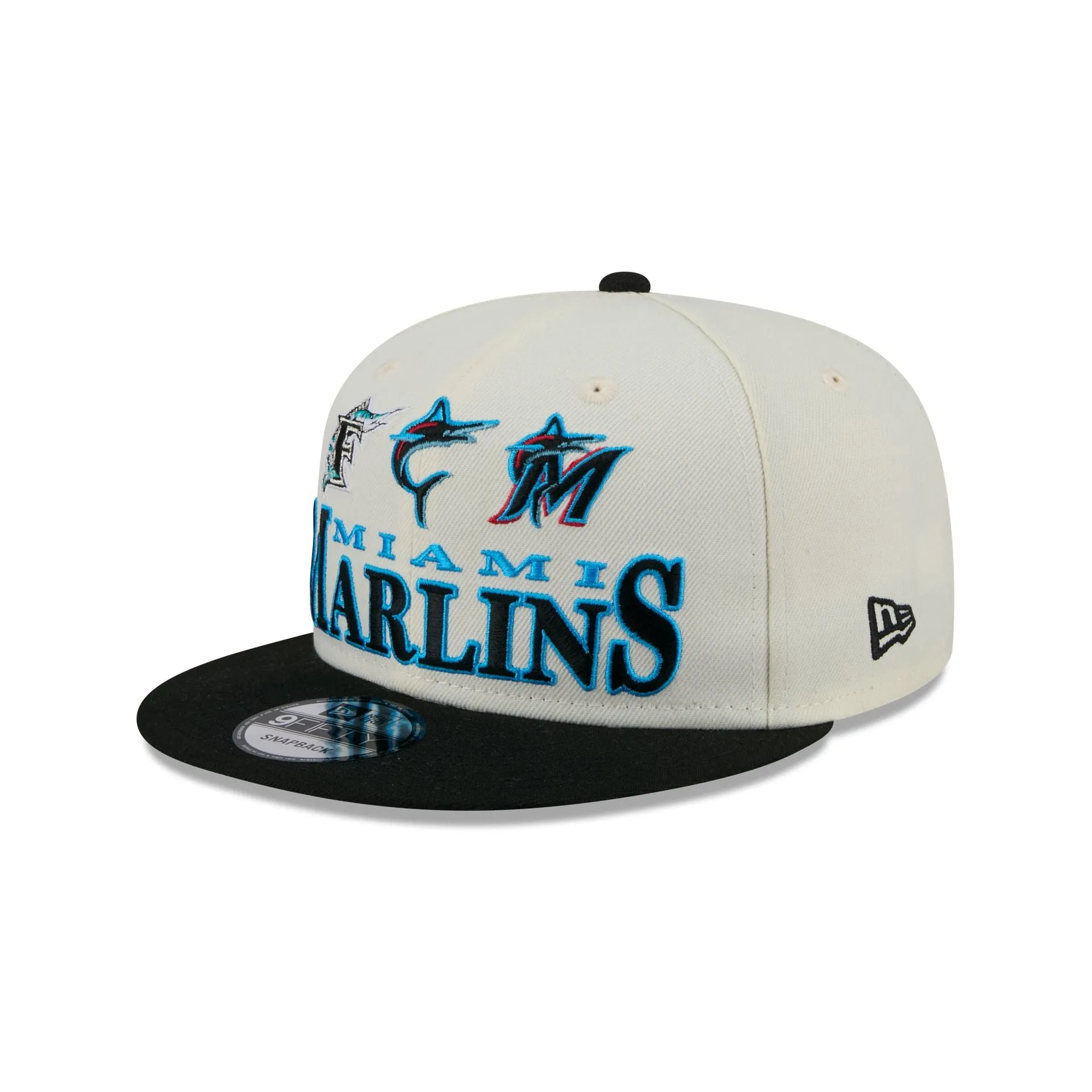Miami Marlins Archive 9FIFTY Snapback Hat sold by New Era